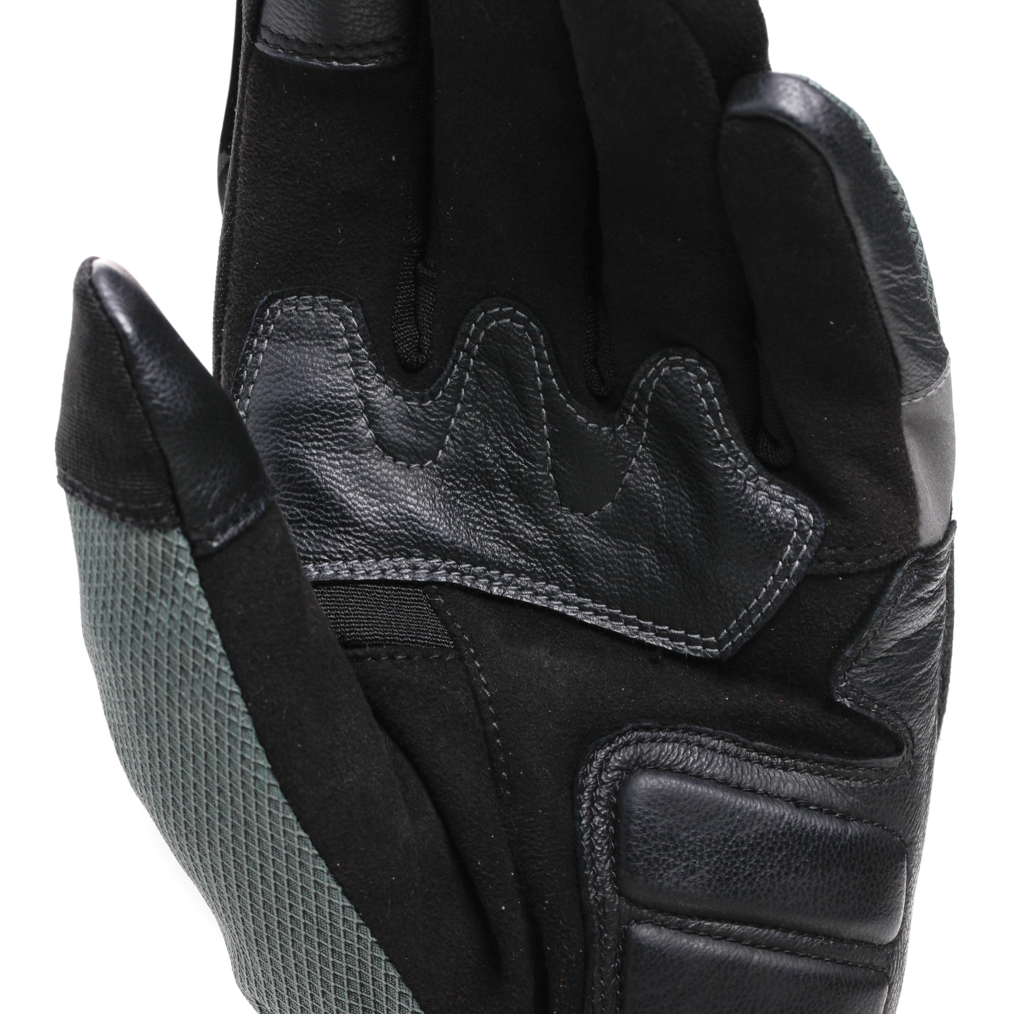 Dainese - Teyde Gore-Tex Gloves, wodoodporne rękawice motocyklowe, męskie, czarne/zieleń wojskowa, XS