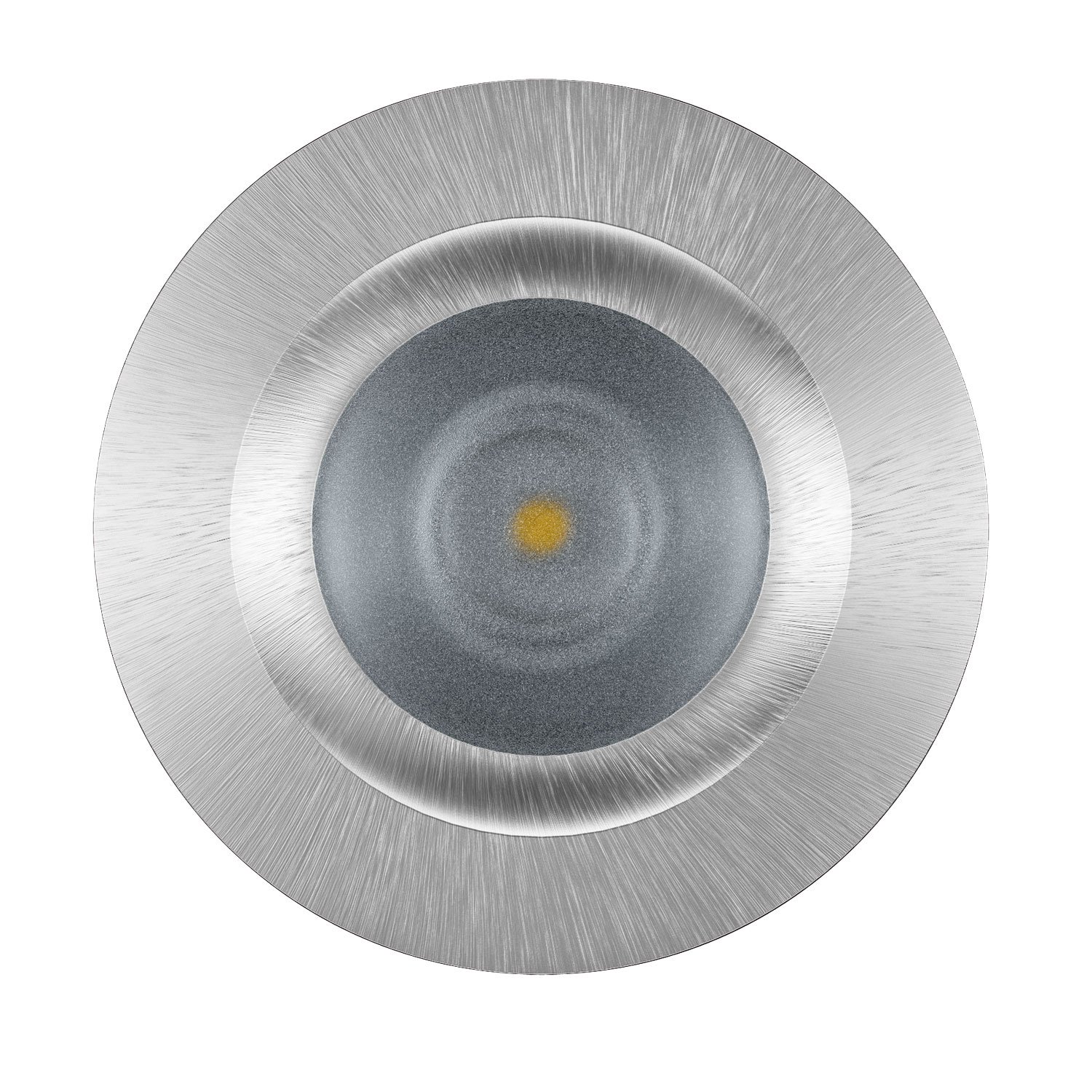 ledscom.de Luci da incasso a LED BODES per uso esterno, bianco caldo, ogni 94lm/lampada, opaco, rotondo, Ø 50mm, set di 4