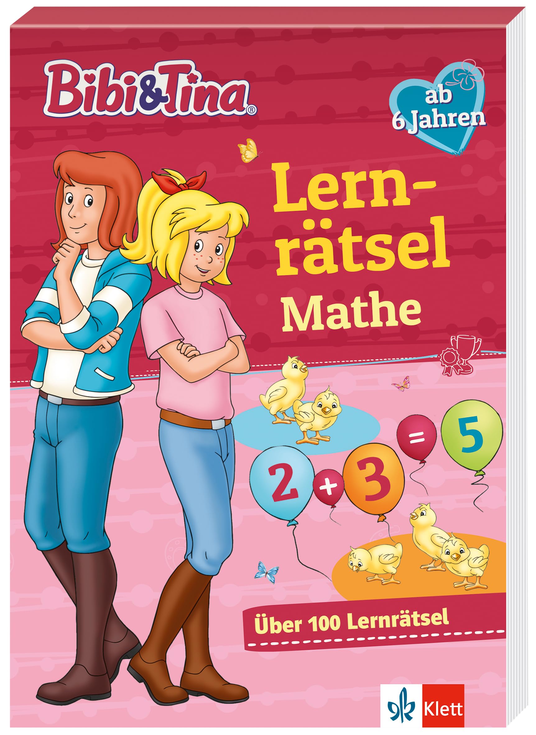 Bibi & Tina: Lernrätsel Mathe ab 6 Jahren: Über 100 Lernrätsel