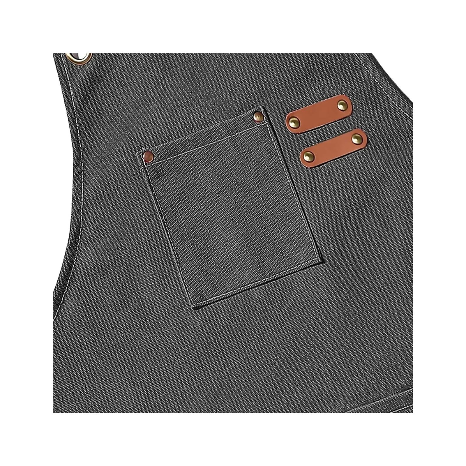 Generico Delantal de cocina Lona Chef Cocina Accesorios Correas for barbacoa Tienda Salón uñas
