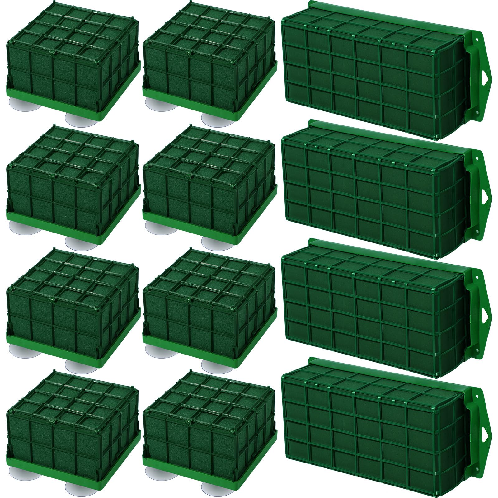 ama　花籠 Amazon.com: Shihanee 12 Pcs Floral Foam Cage Rectangle and Square