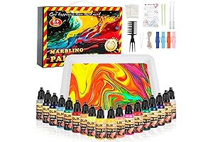 18 Colors Water Art Kit for Kids Ages 6-8 8-12