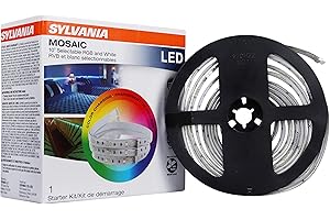 SYLVANIA Mosaic LED Strip Lights: Transform Your Space with Vibrant Ambiance