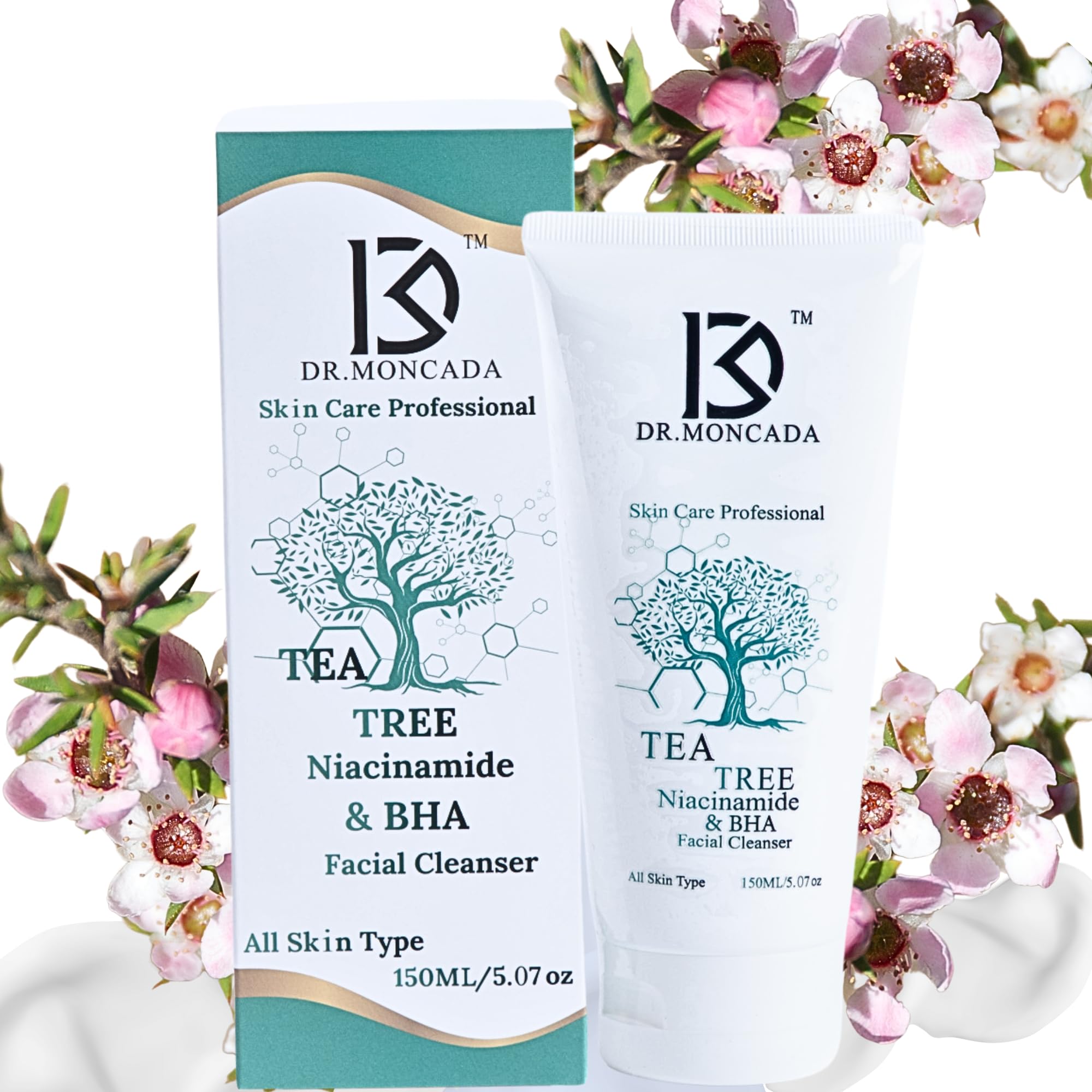 Amazon.com: DR. MONCADA Tea tree oil face wash Tea Tree Face wash