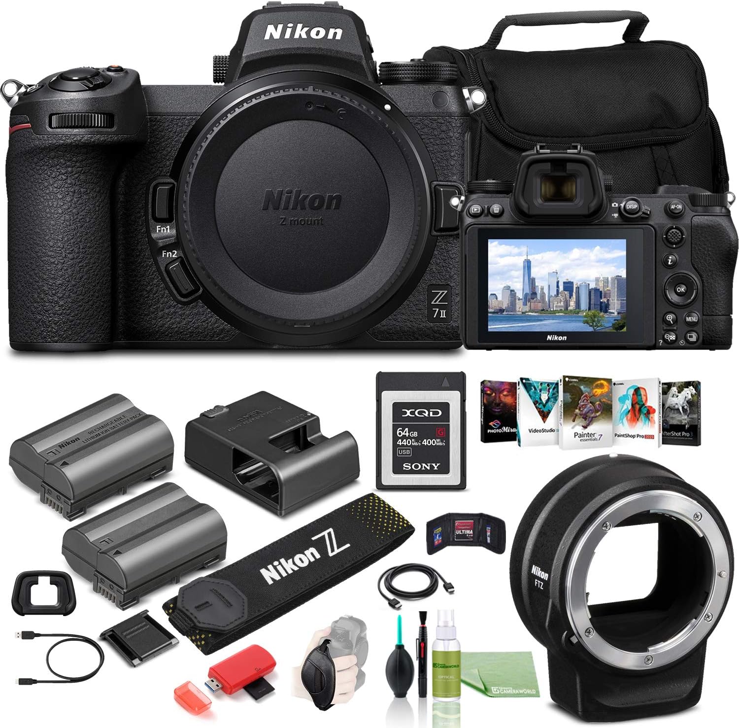 Nikon Z 7II Mirrorless Digital Camera (Body Only) (1653