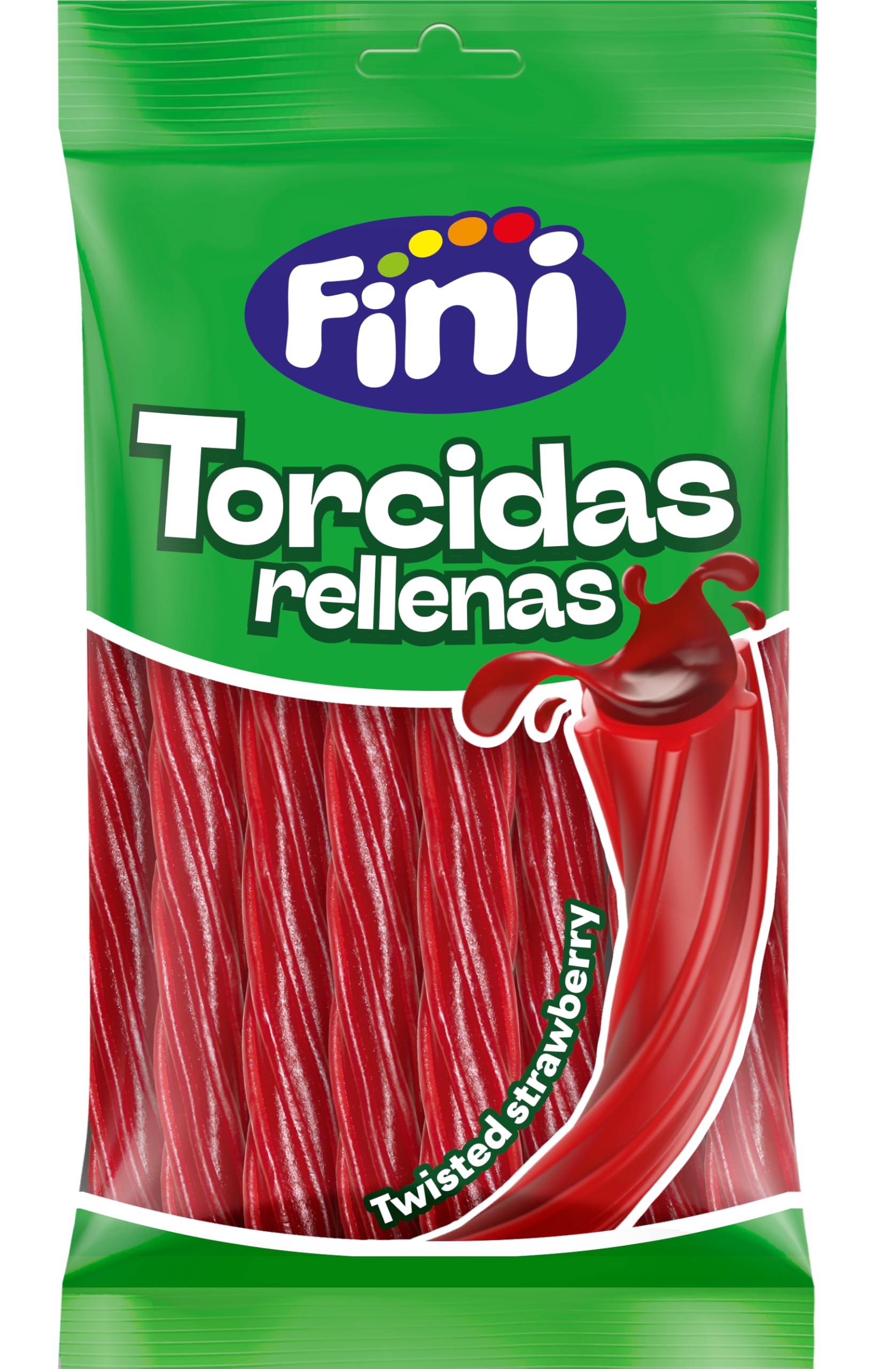 FINI torcidas rellenas bolsa 125 g