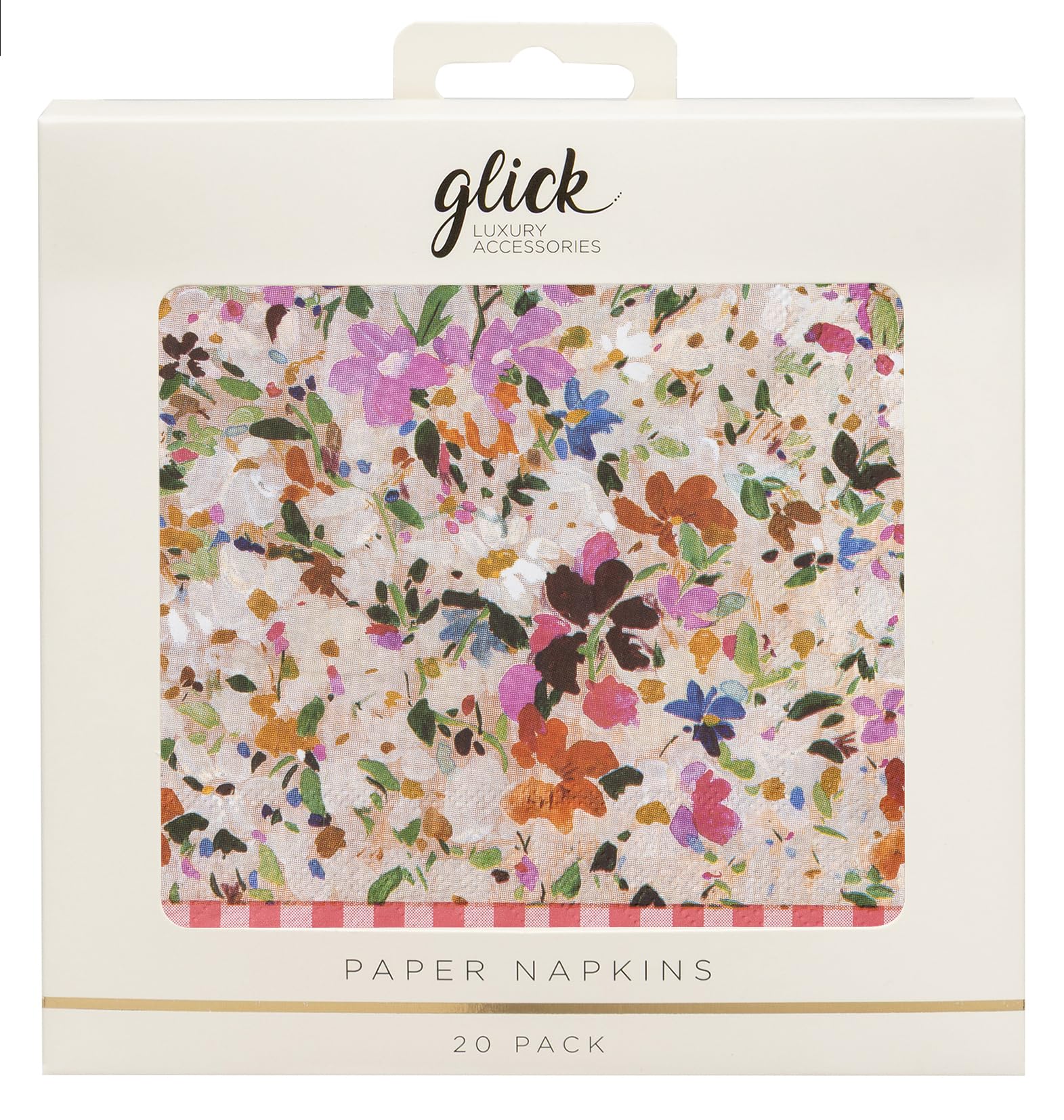 Glick Party Napkins - Floral Confetti - 33 x 33cm - Pack of 20