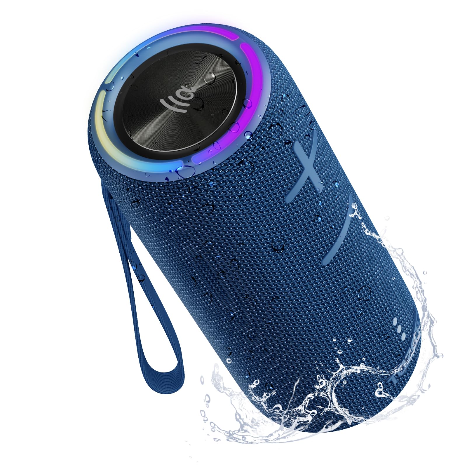 TAZATA IPX7 Waterproof Bluetooth Speaker - 30W HD Sound 8H Playtime TWS Pairing BT5 3 Portable for Pool