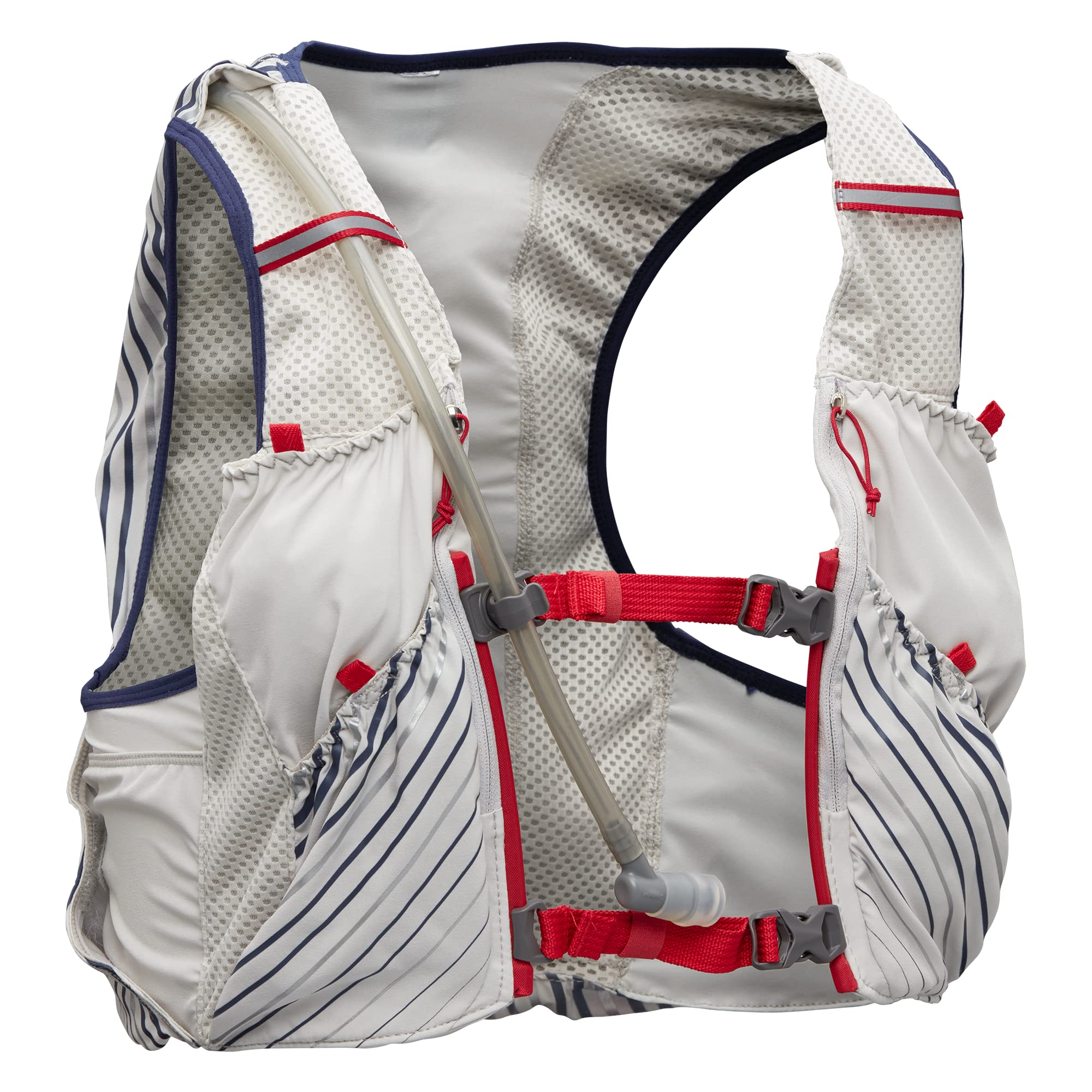 Nathan Pinnacle Race Vest 12L Hydration Pack, 1.6L Water Bladder, Running Vest, Water-Resistant Pockets, Lightweight & Moisture Wicking