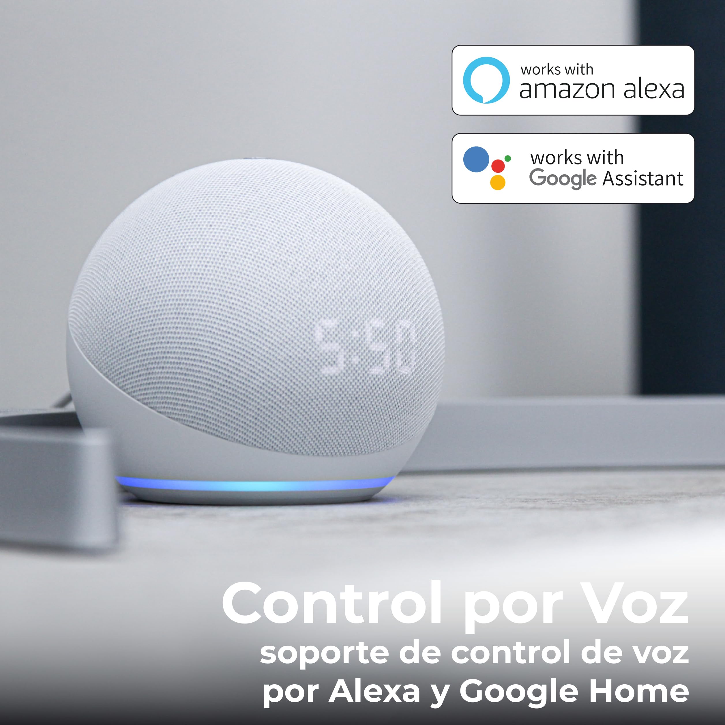 LED ATOMANT 4x Interruptor de Cristal ZigBee 3.0 1 Via Requiere HUB | App Smart Life/Tuya