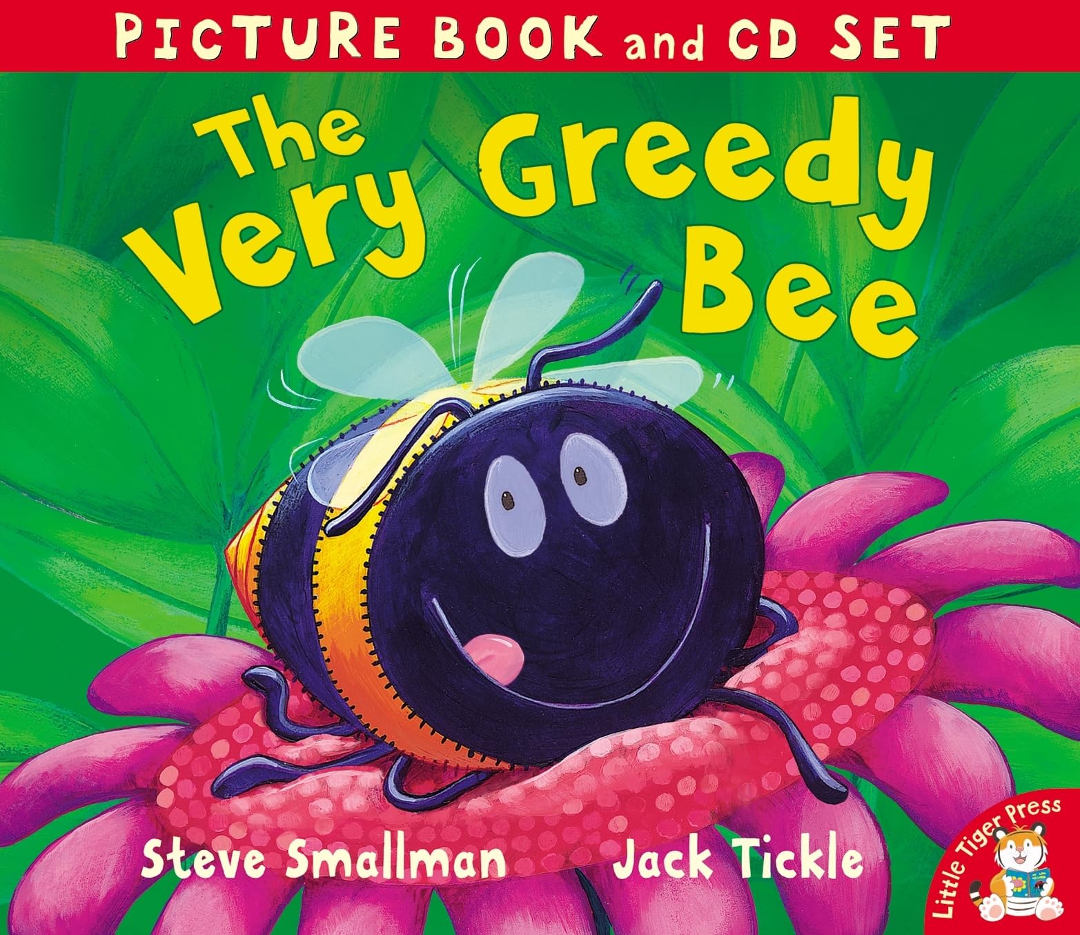 The Very Greedy Bee: Picture book and CD set