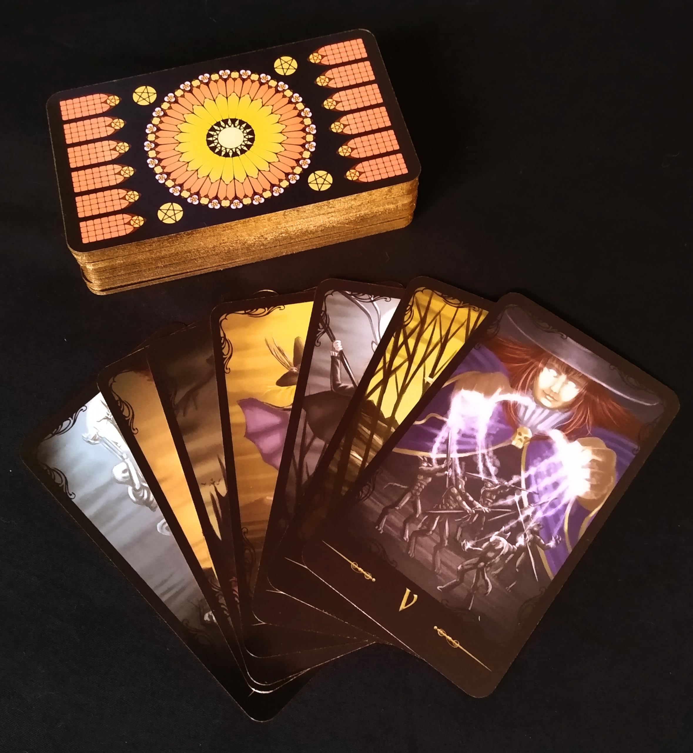 Amazon.com: Gothic Horror Tarot Deck – 78 Full-Color Cards with