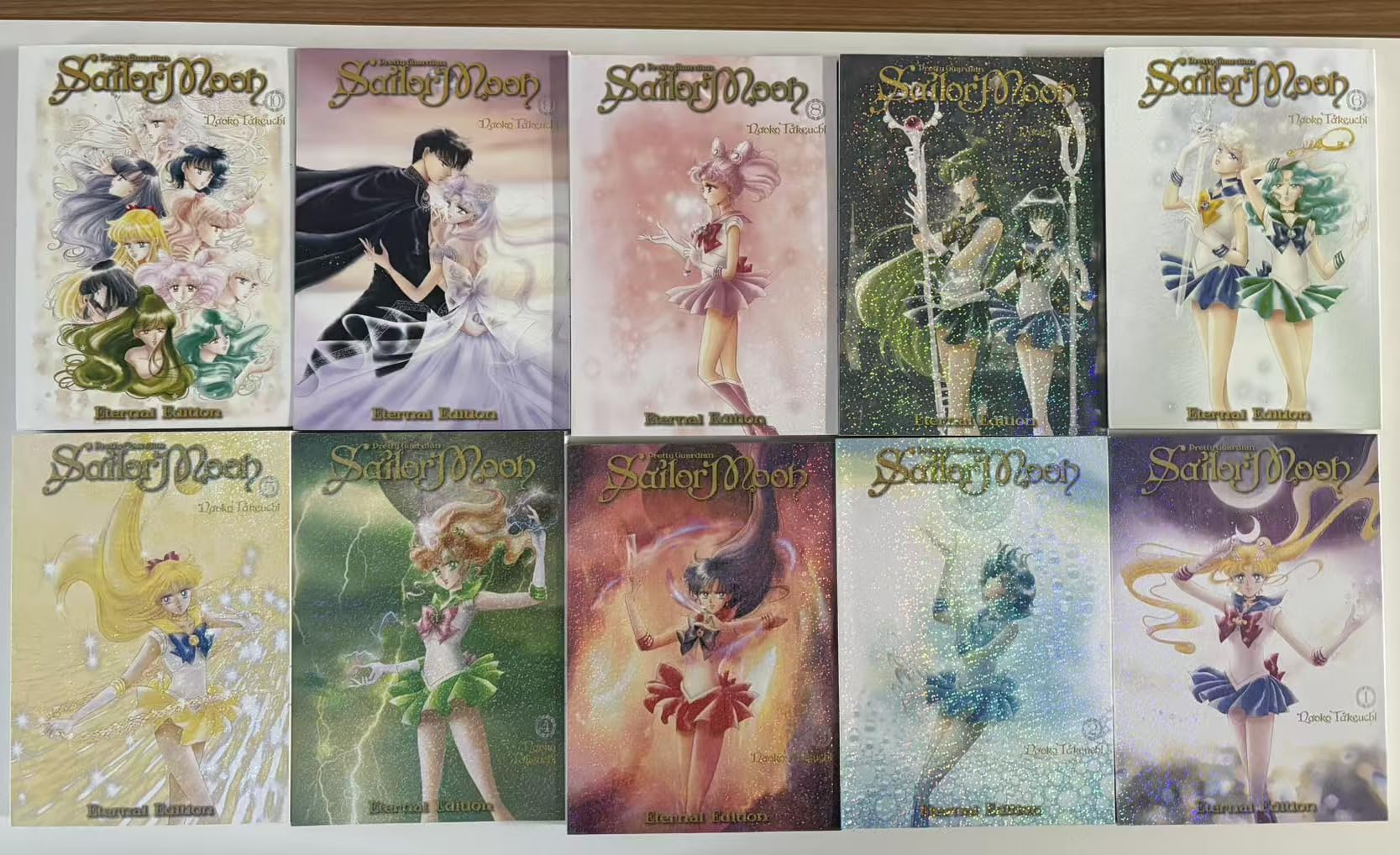 Sailor Moon Eternal Edition set Vol 1-10 by Naoko Takeuchi : Naoko