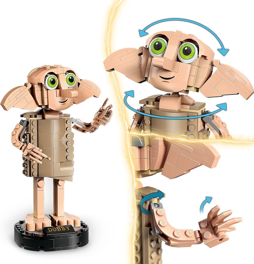 LEGO 76421 Harry Potter™ Ev Cini Dobby™ - Görsel 3