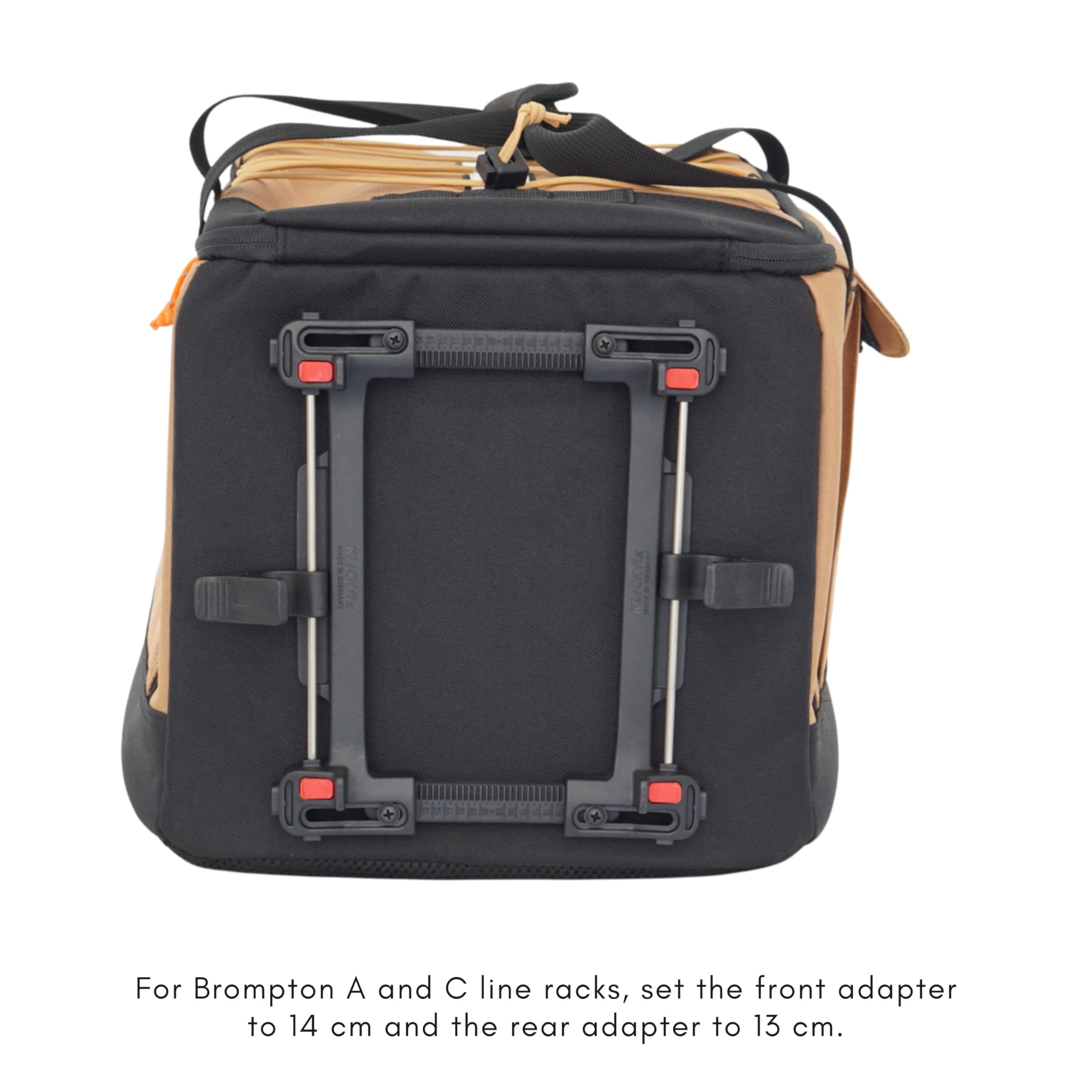 Vincita Voyage BDR Bolsa para bicicleta plegable – Mochila, Duffle, Bolsa portaequipajes Combo con KLICKfix UniKlip 2.0 37L, resistente al agua, azul, 37 Liter, Exterior, moderno