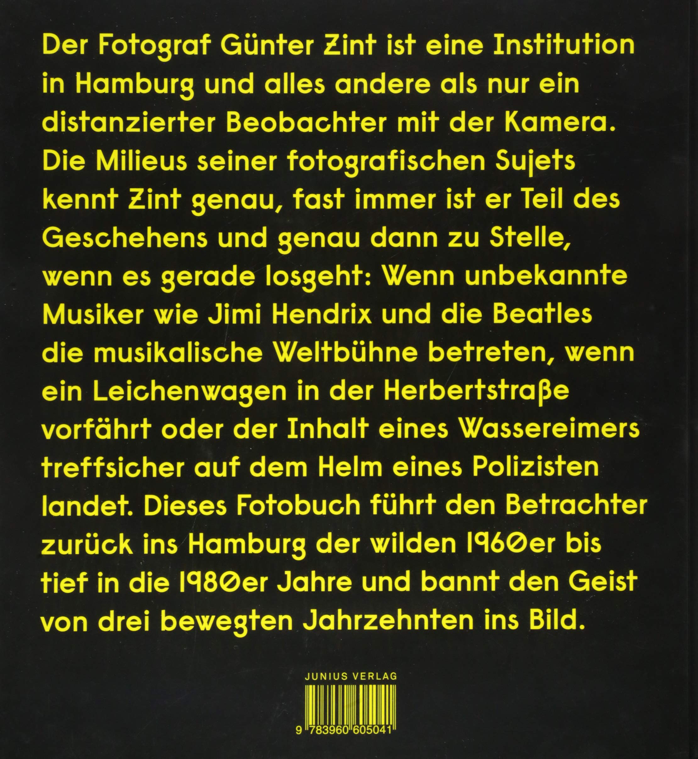 Wilde Zeiten: Hamburg-Fotografien von Günter Zint 1965–1989