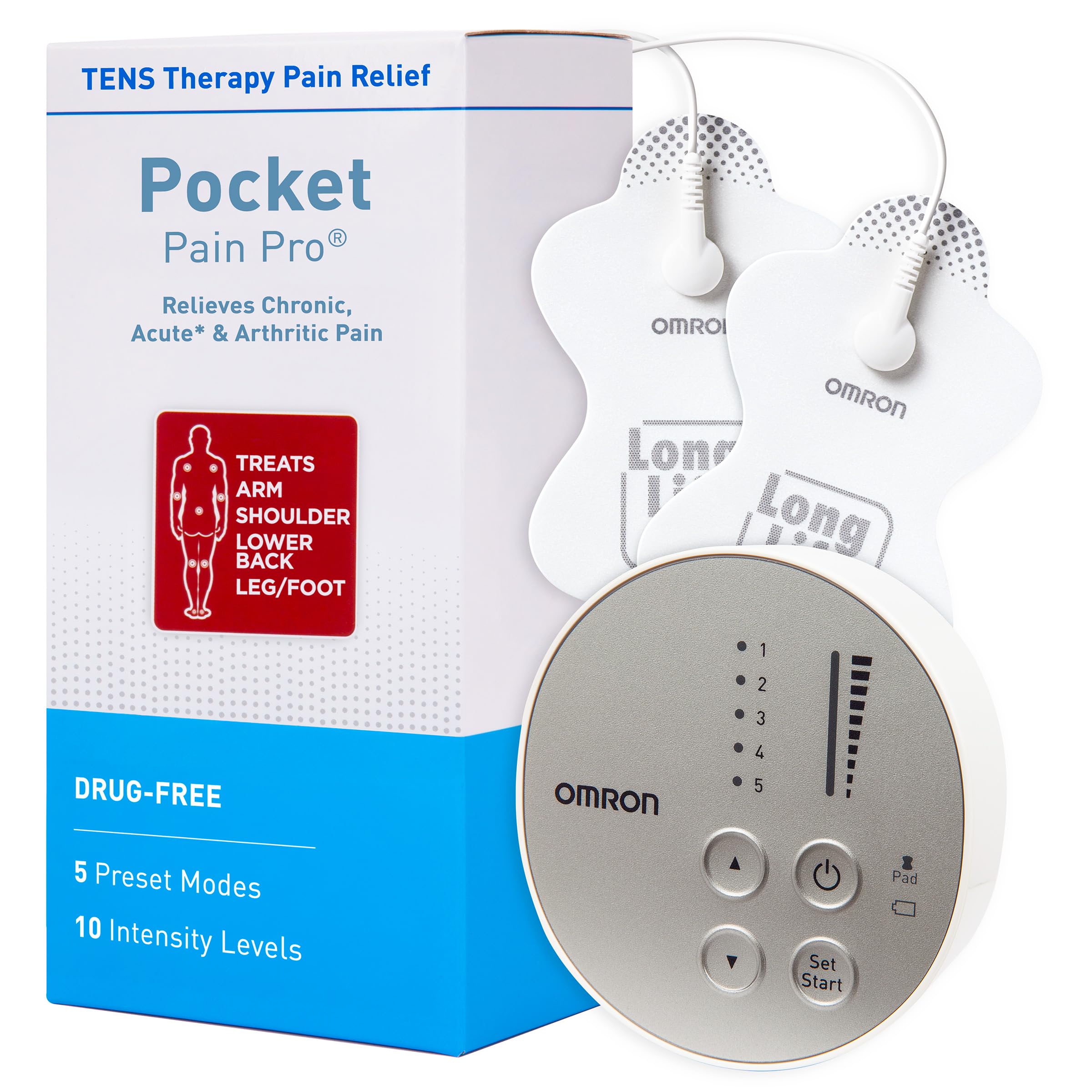 Omron Electric TENS Massager & Nerve Stimulator device for full Body Pain Relief-image-26