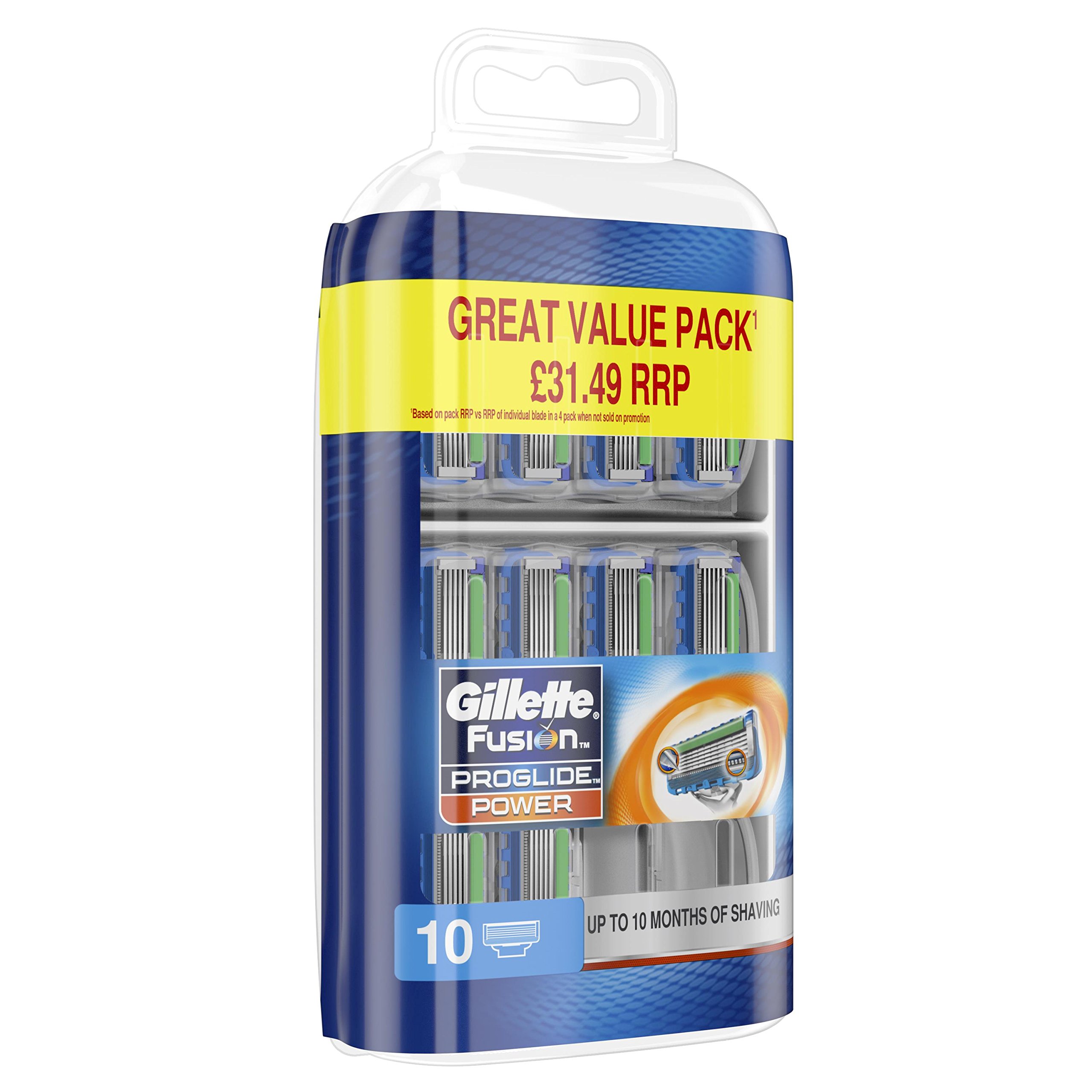 ProGlide Power-Rasierklingen von Gillette Fusion, für Herren