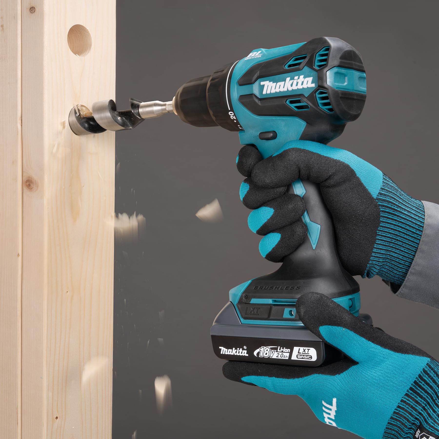 Makita DDF490Z - Trapano avvitatore LXT agli ioni di litio, 18 V, batterie e caricabatterie non inclusi