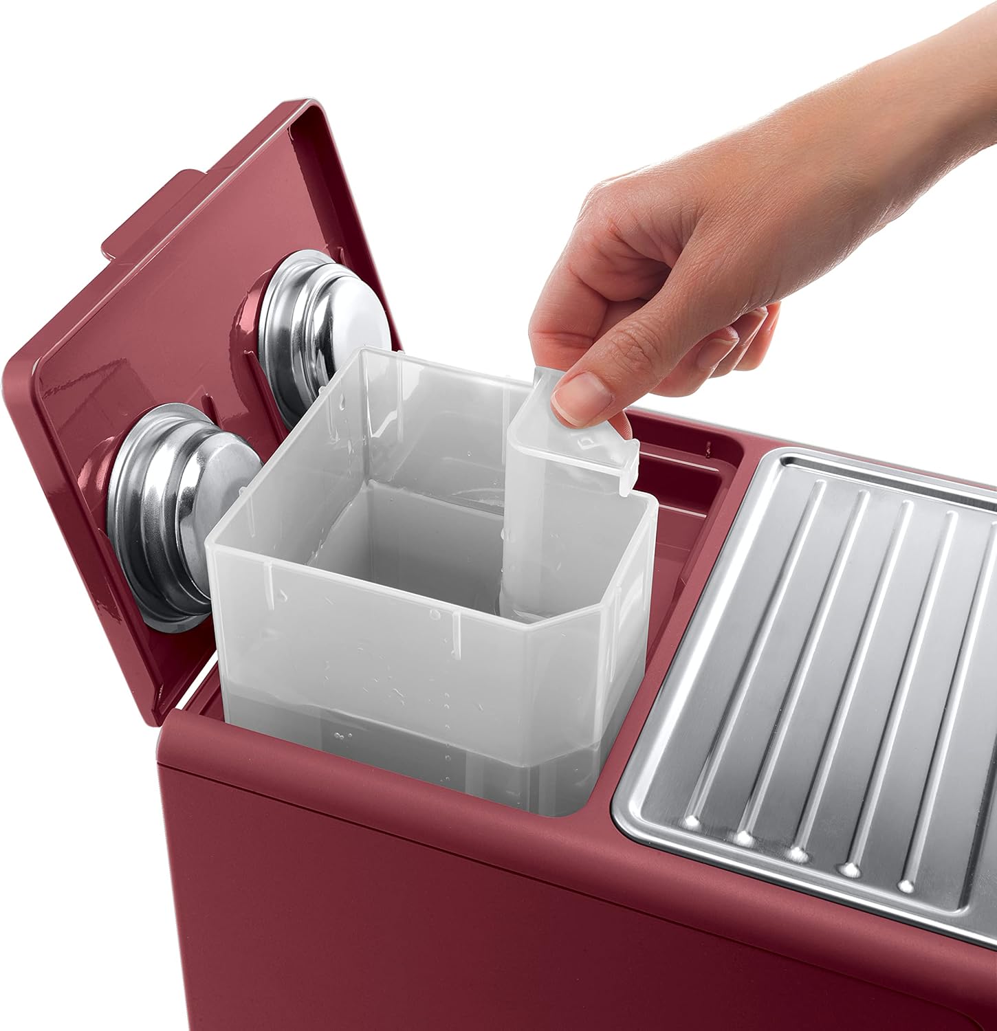 DeLonghi ECP33.21.R Macchina da Caffè Espresso Manuale e Cappuccino, Caffè in Polvere o in Cialde E.S.E, 1100 W, Nero DeLonghi ECP33.21.R Macchina da Caffè Espresso Manuale e Cappuccino, Caffè in Polvere o in Cialde E.S.E, 1100 W, Nero