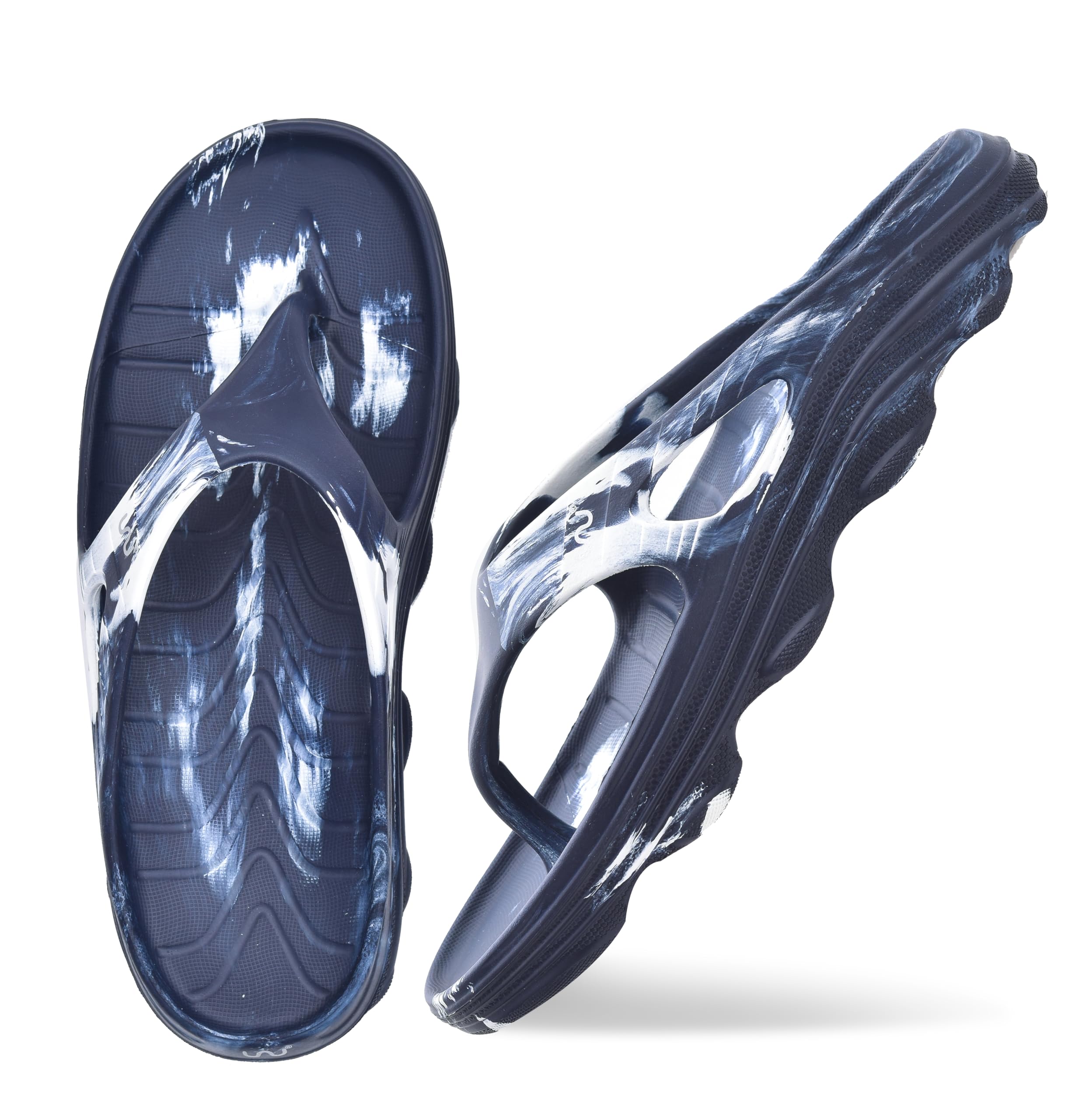 Riva Men Marble Comfortable Recovery Footwear (Do not Shrink)-image-41