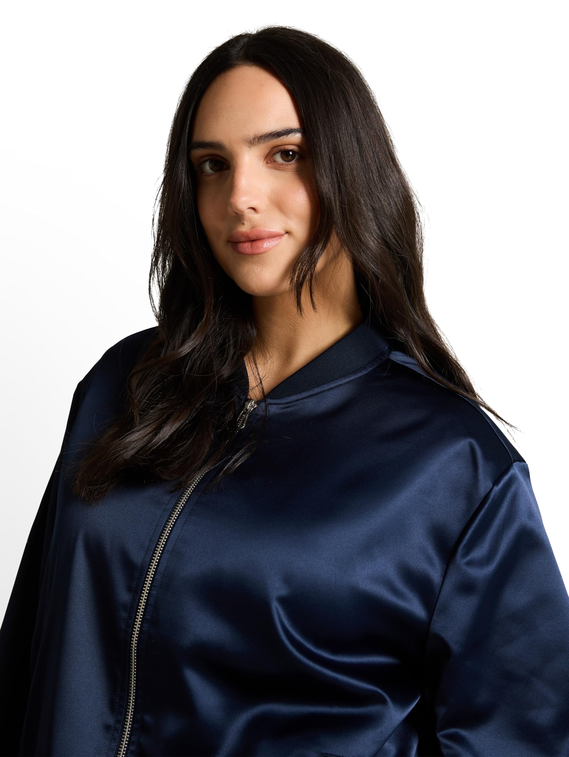 TOM TAILOR Damen Plussize Blouson-Jacke
