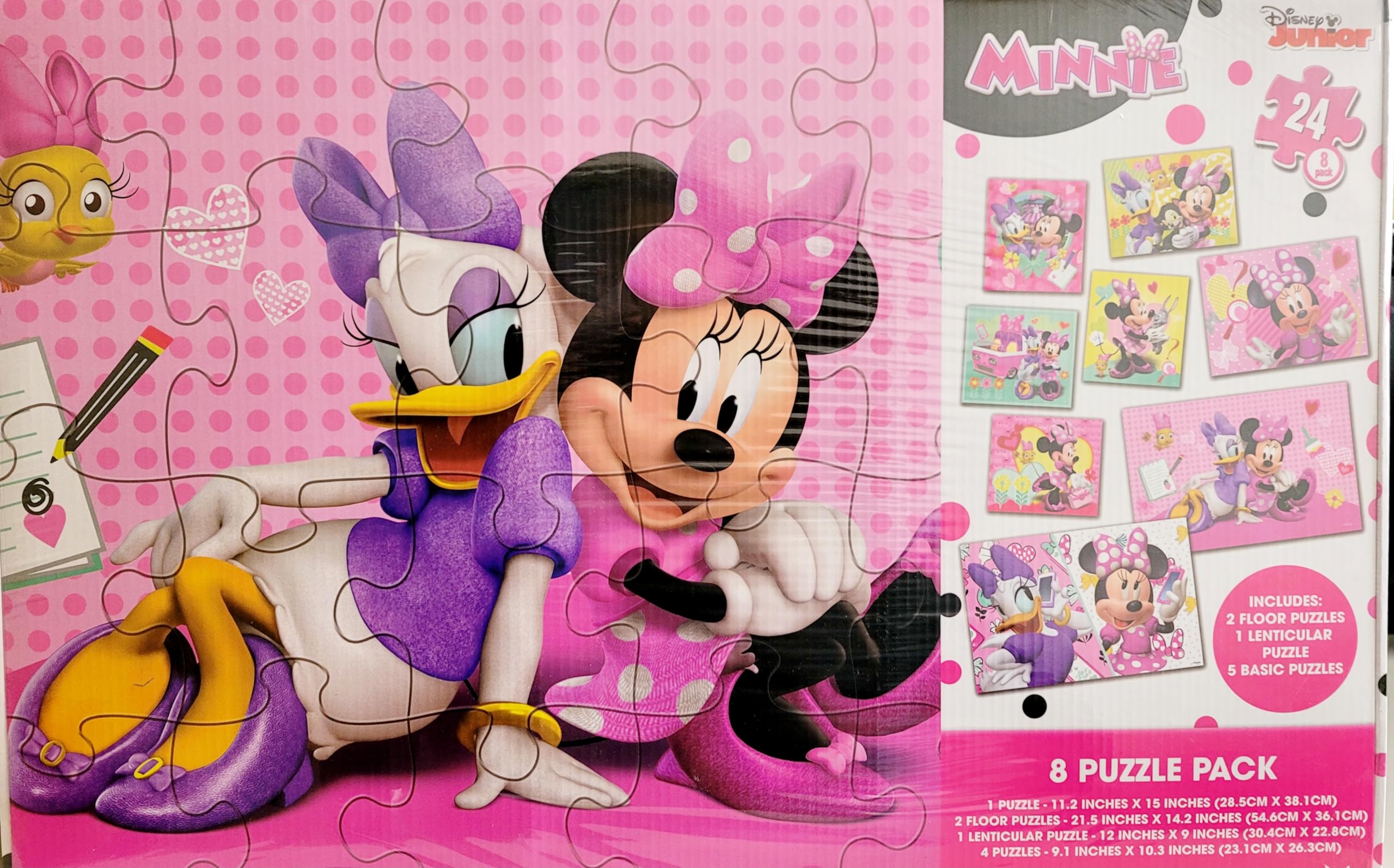 Amazon.com: Junior Minnie 8 Puzzle Collection : Toys & Games