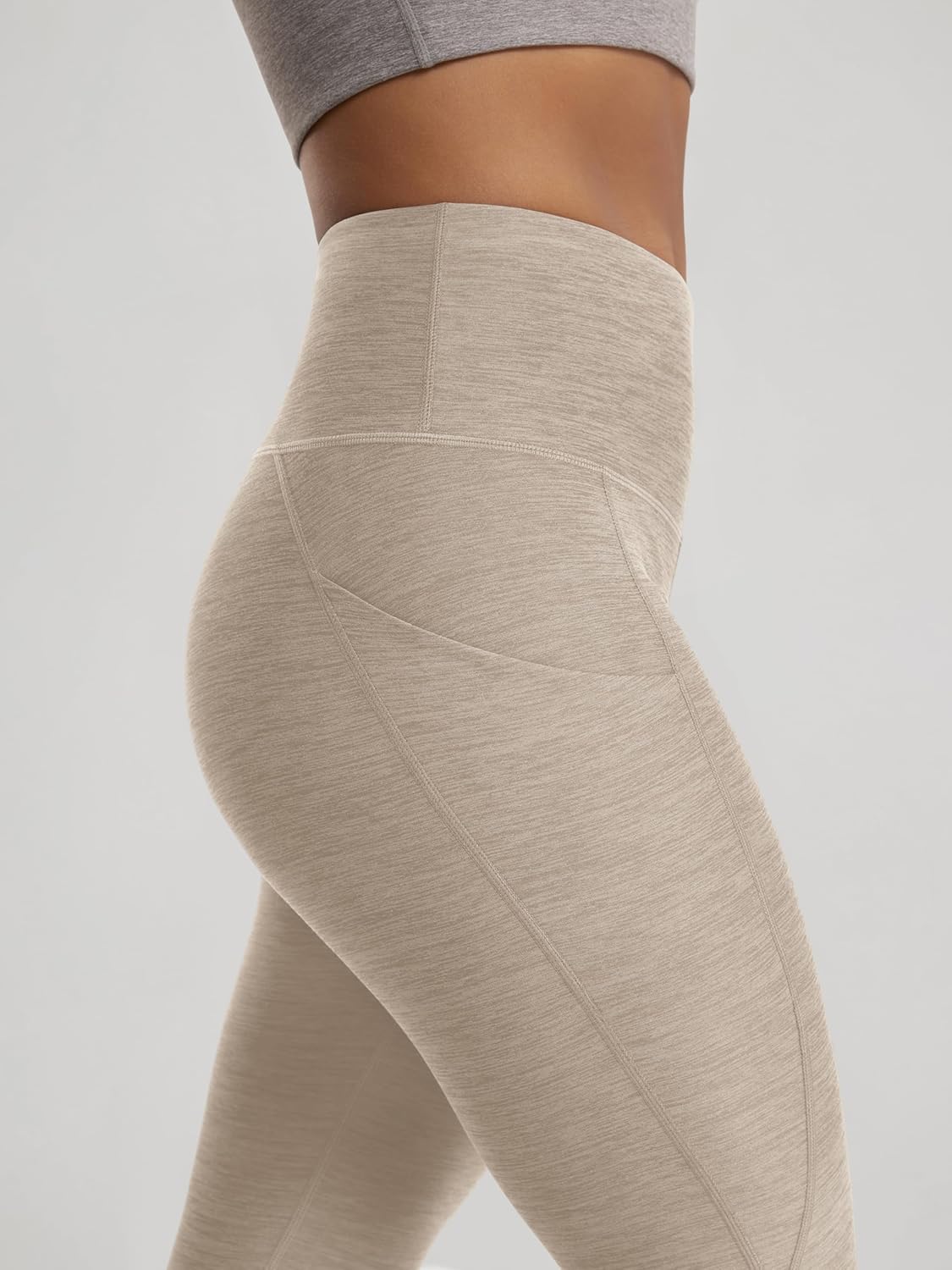 ODODOS Women's High Waisted Yoga Leggings with Pockets - Ultra Soft odSTRATUM Tech Performance Workout Running Yoga Pants - Image 5