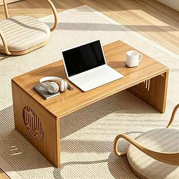 Amazon.com: Ekjkldo Folding Coffee Table, Japanese Floor Table
