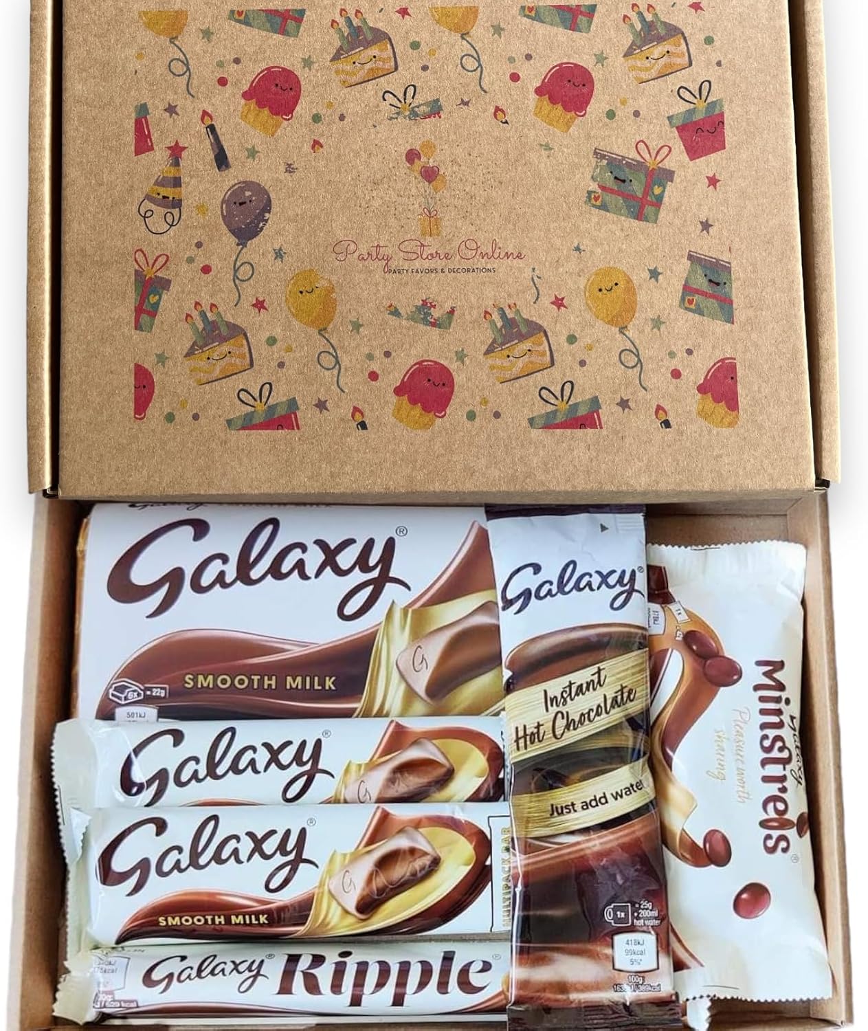 Galaxy Chocolate Gift Box Minstrels, Selection Box Birthday Present