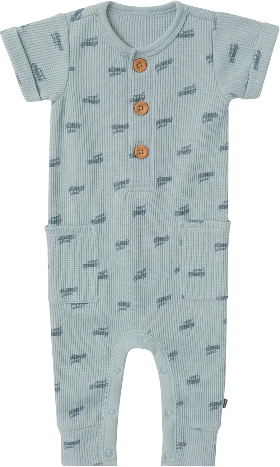 Modern Moments by Gerber unisex Short Sleeve Long Leg Romper