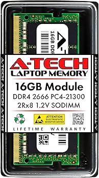 DDR4メモリ 計16GB Mac mini 2018 A-Tech 16GB RAM Replacement for Lenovo 01AG842 | DDR4 2666MHz PC4