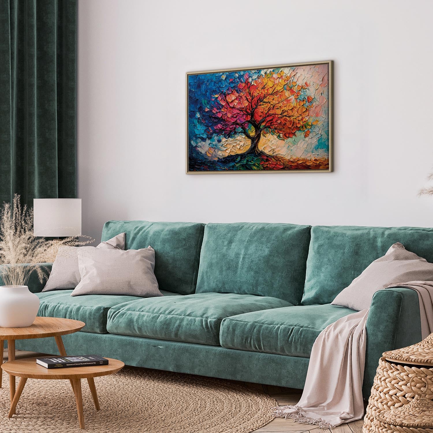 murando - Akustikbild Geschenk, 120x80 cm, 1-teilig, Schallschutz, Büro | Verbessert Raumakustik, reduziert Hall, ideal fürs Büro oder Wohnzimmer, hochwertige Verarbeitung, schnelle Montage, stilvoll