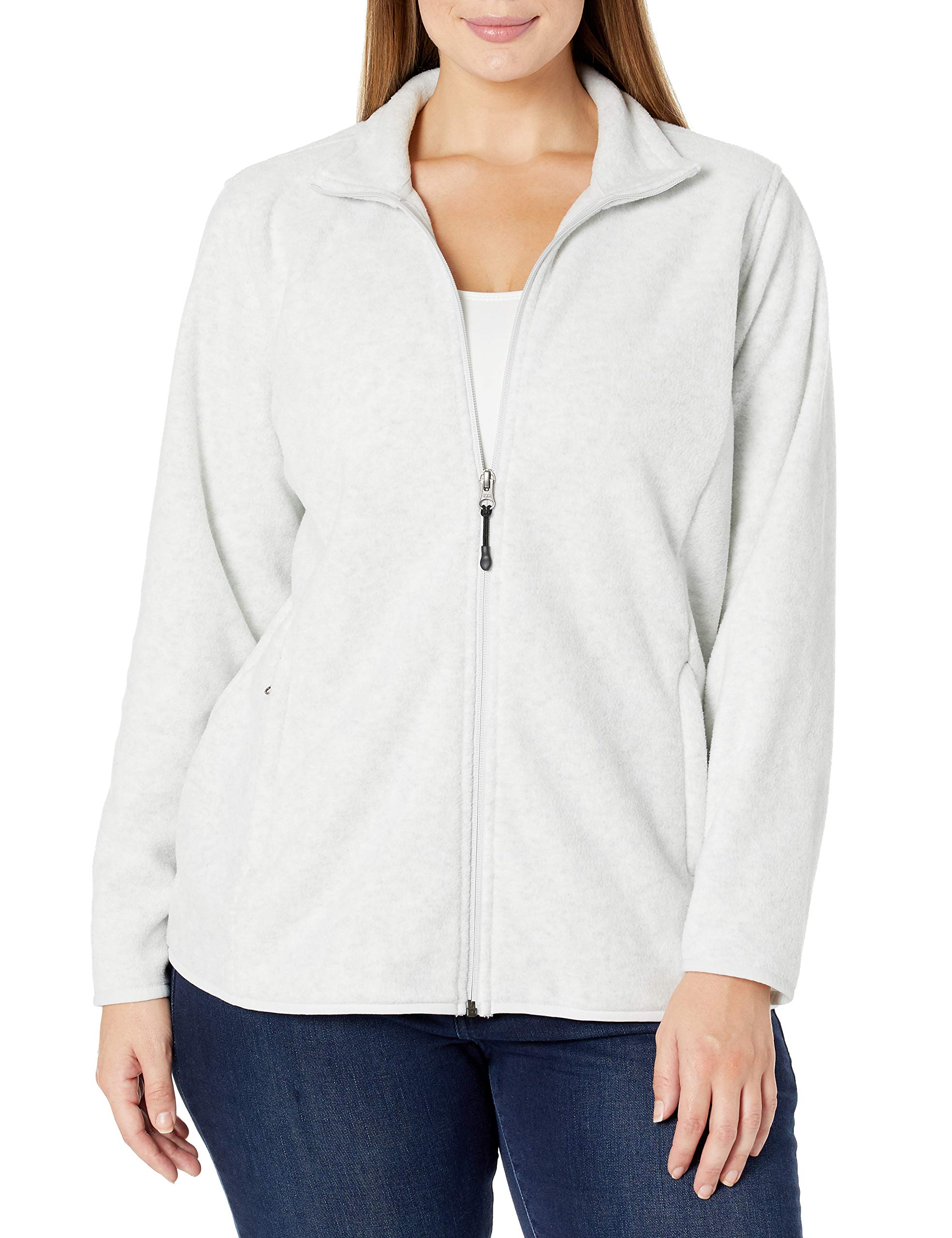 Amazon Essentials Giacca in Pile Morbido con Cerniera Intera Classico (Disponibile in Taglie Forti) Donna