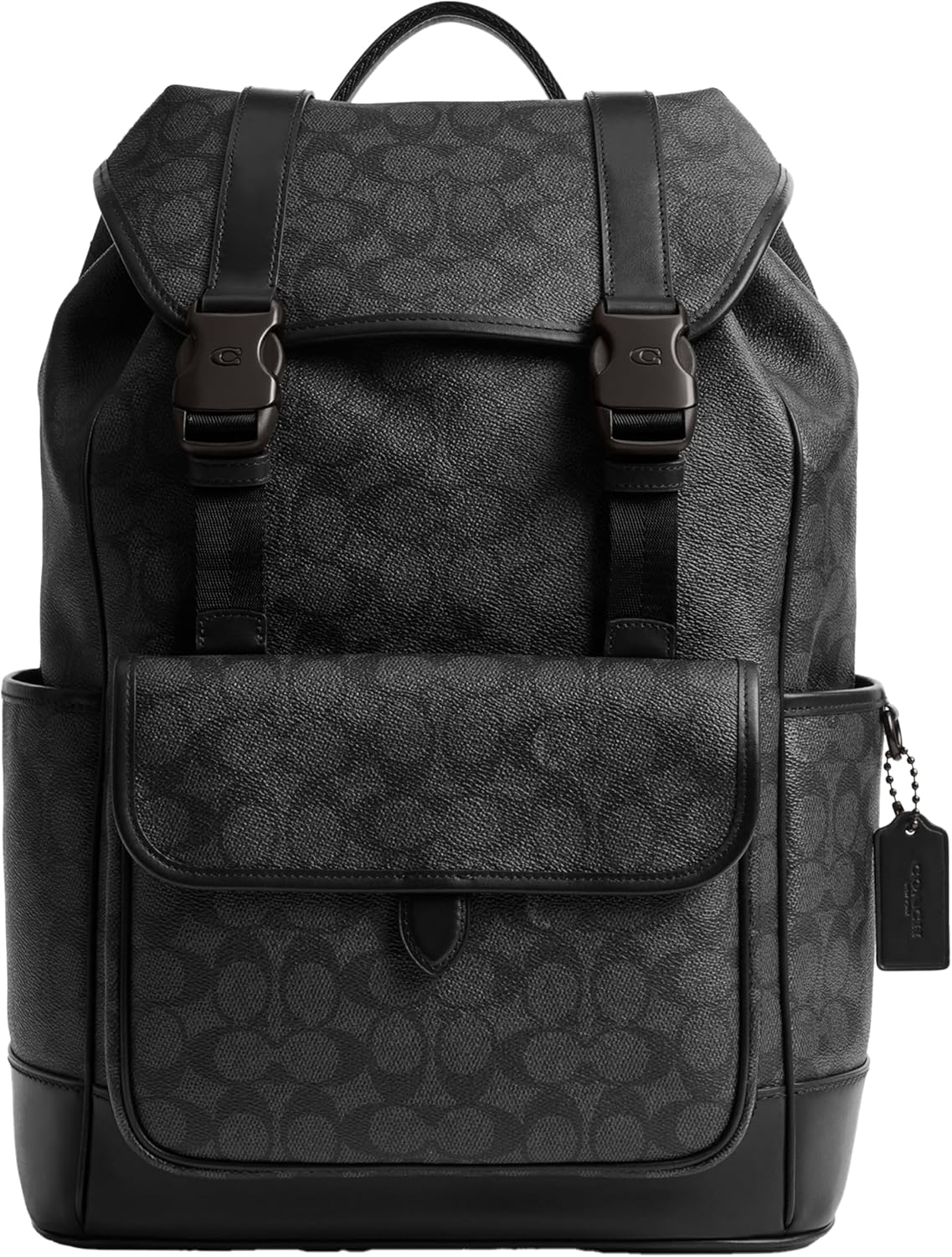 League Flap Backpack in Signature Canvas