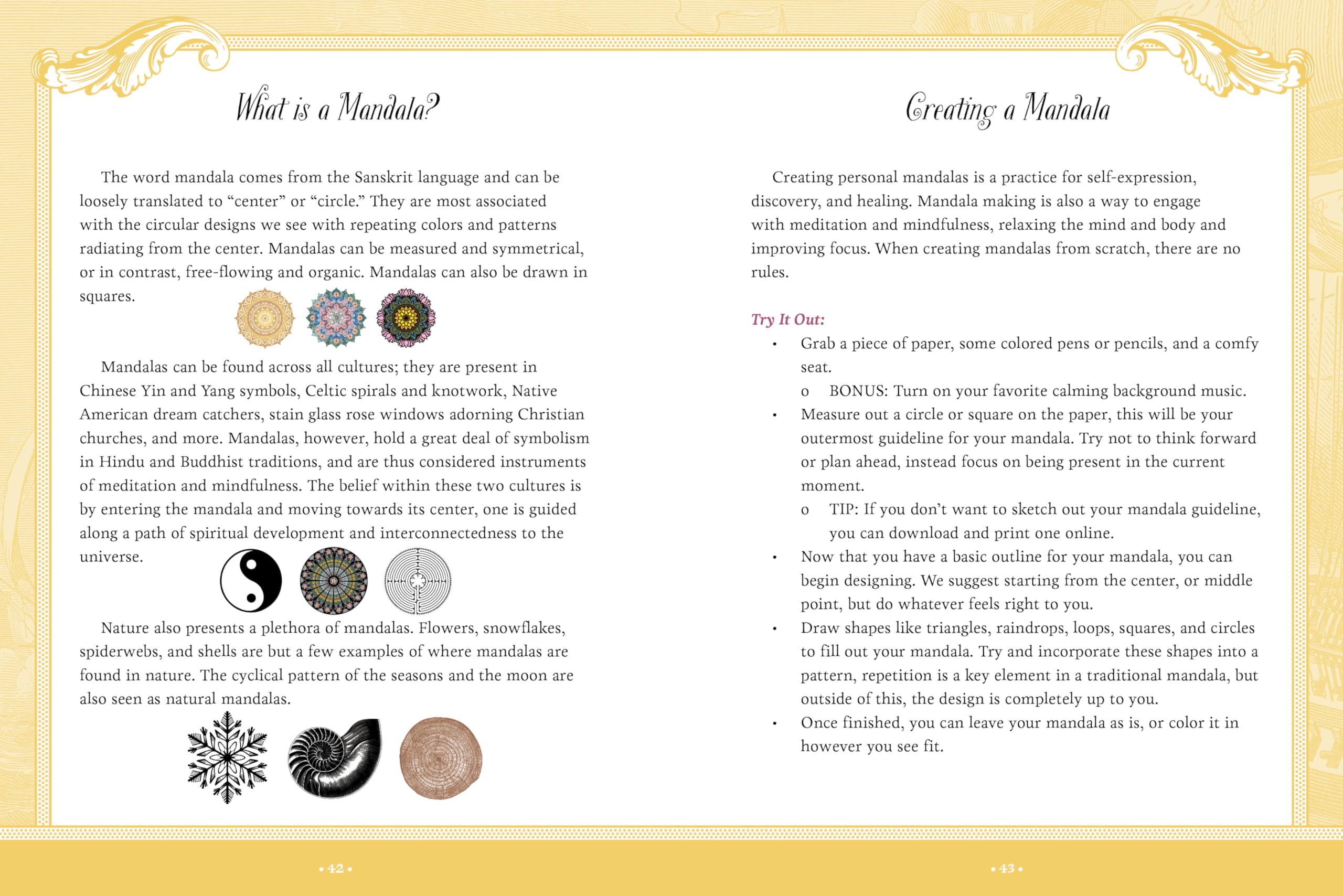 Calming, Meditative and Mindful Sticker, Color & Activity Book: Over 500 Beautiful Stickers (Sticker Activity Deluxe Editions) - Image 4