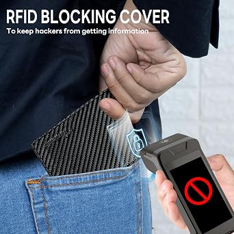 محفظة للرجال ، محفظة رجالي كلاسيكية متميزة محفظة نحيفة مشقوقة ، محفظة حجب Rfid مع 10 بطاقة ائتمان ، 2 نافذة معرف و 2 فتحات نقدية ، محفظة جلدية مدمجة ، حامل بطاقة جيب أمامي