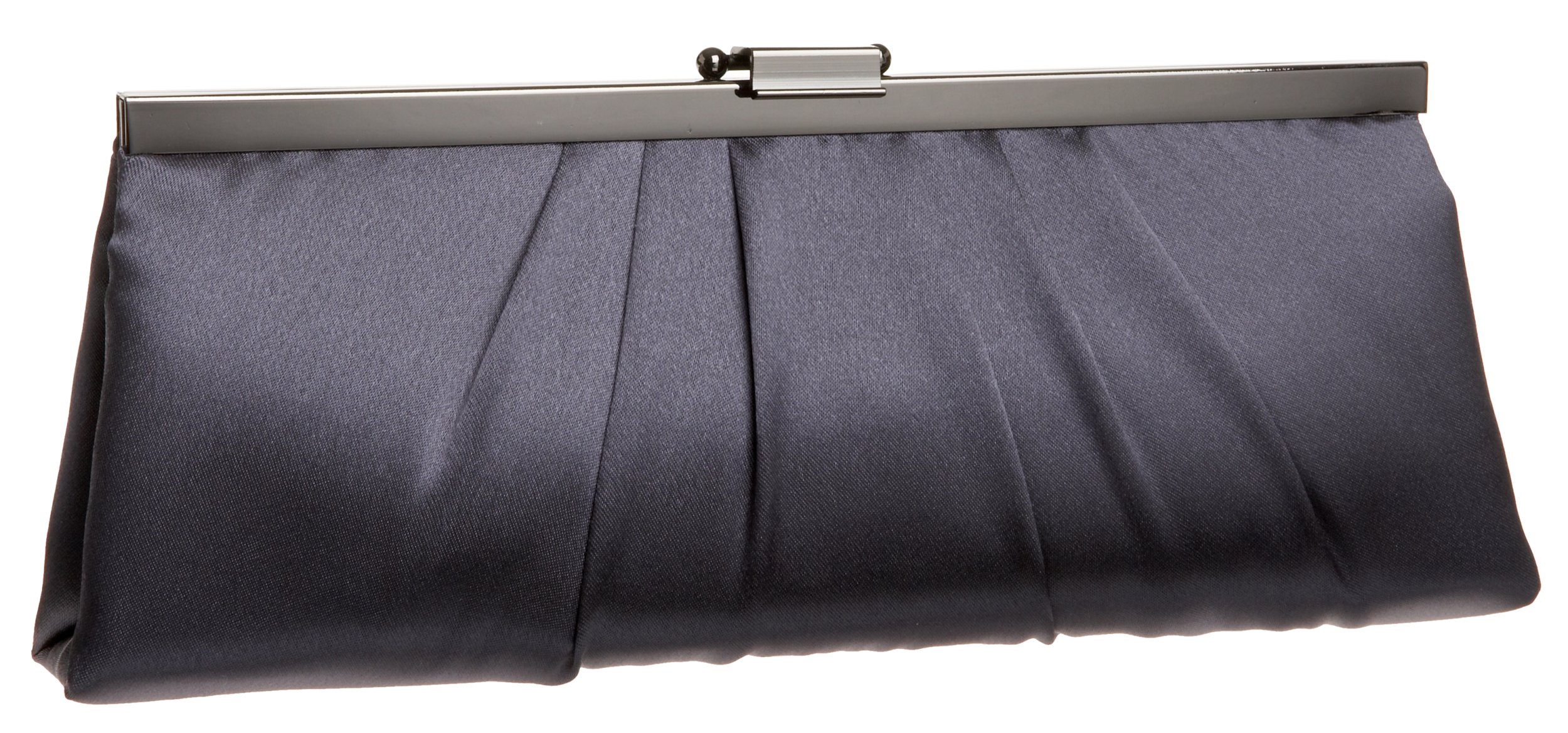 Jessica McClintock450970 Rectangle Clutch,Pewter,one size