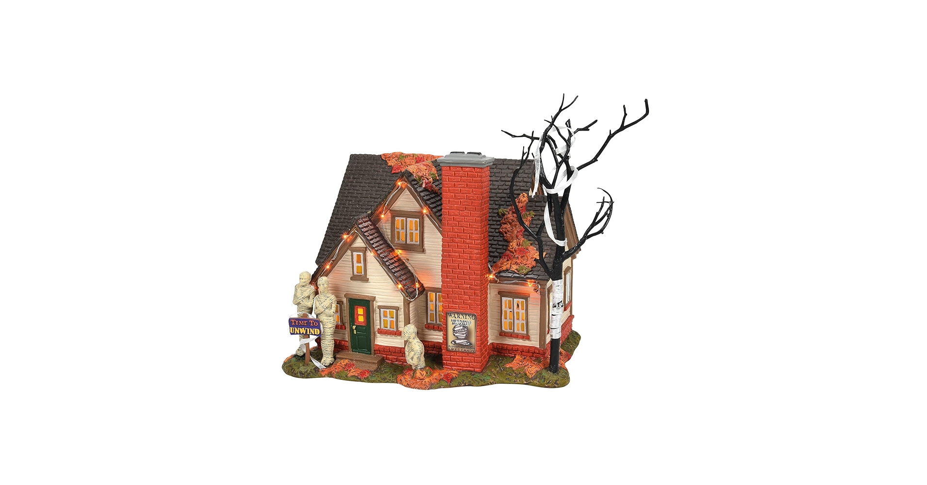 ハロウィン ハウスDpartment56 Amazon.com: Department 56 Snow Village Halloween Trick or