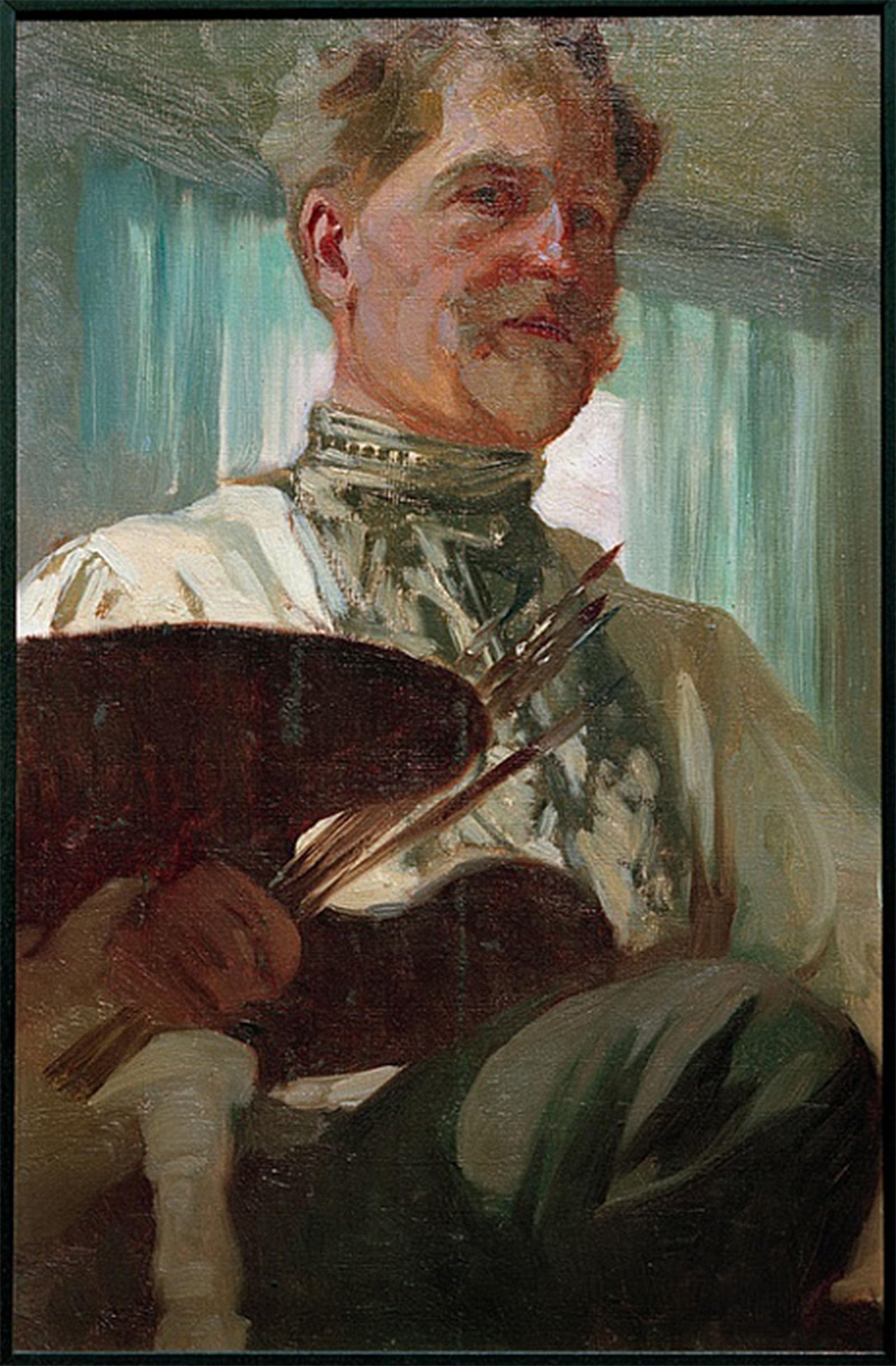 ARTXLXXBN Famous Prints Artwork Pictures Poster Painting Art Hall of the Hundred by Alphonse Mucha Artwork Landscape Pictures for Home Decor 60x90cm