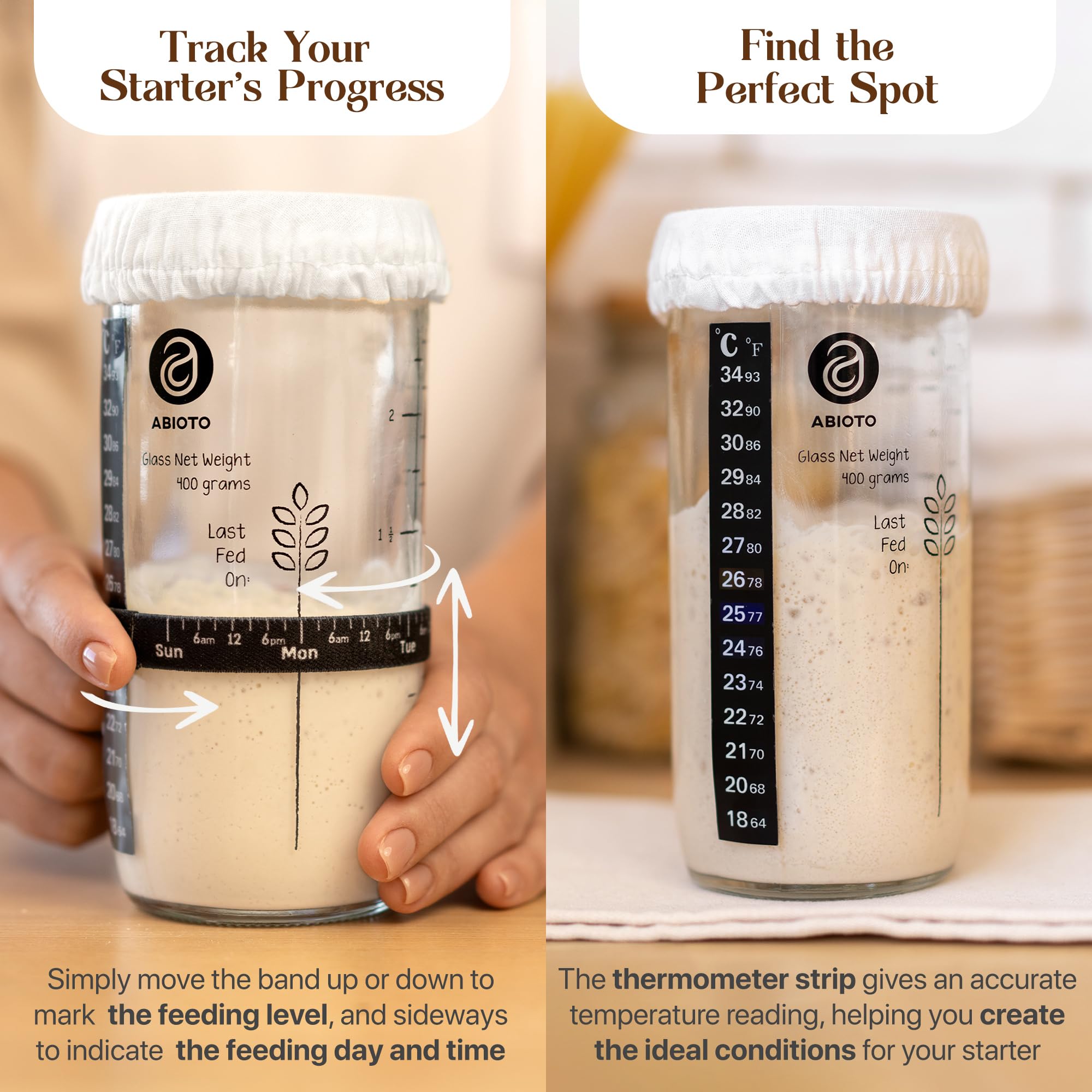 Masa Madre Caja De Fermentación Para - Control De Temperatura, Impermeable, Ideal Para Panaderos Caseros Fermentadora De Masa