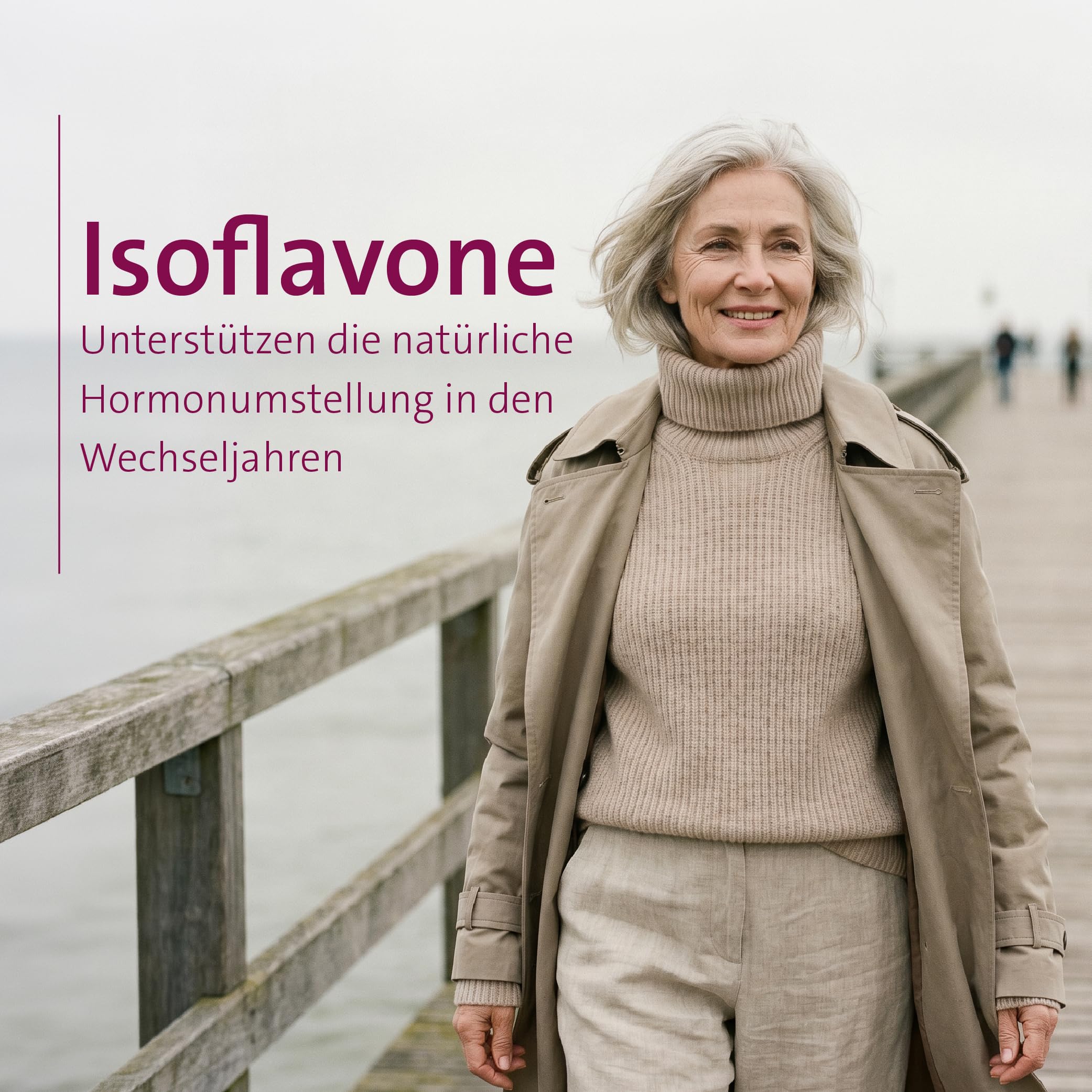 Rotklee-Isoflavon-Kapseln mit Zink, Selen, Biotin, Pantothensäure 90 Kapseln