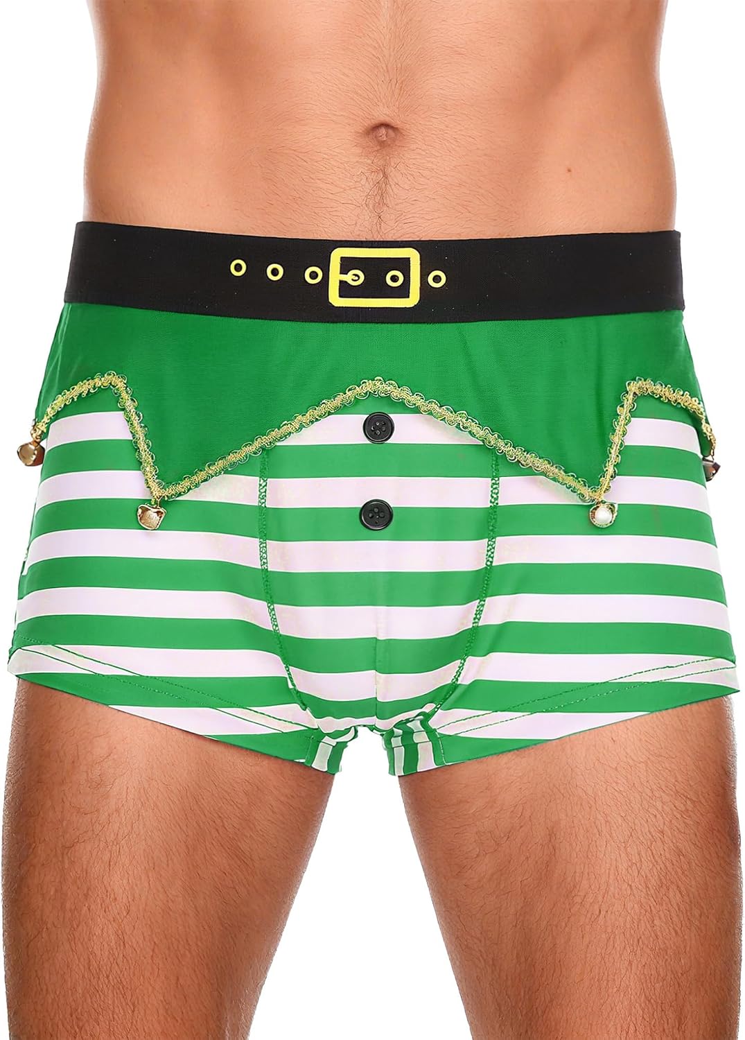 Mens Funny Holiday Boxer Briefs Hilarious Gag Gifts Themed Party Christmas Cosplay Boxer Shorts