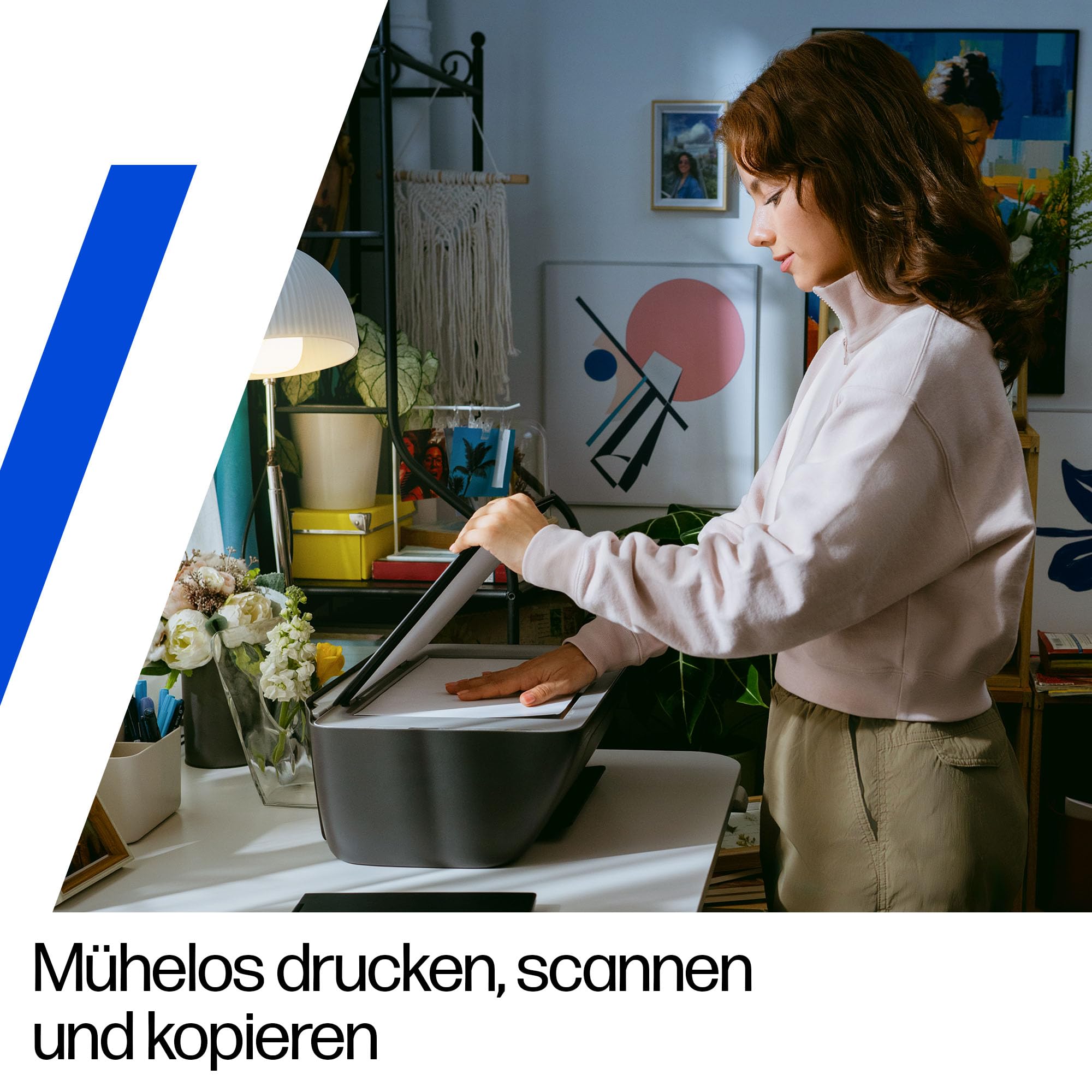 HP DeskJet 2920 Multifunktionsdrucker, Drucker, Scanner, Kopierer, WLAN, USB 2.0