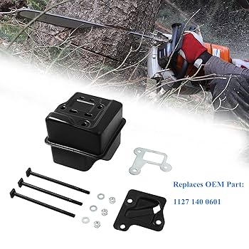 Amazon.com: AILEETE Exhaust Muffler Gasket Cover Bolt Screws