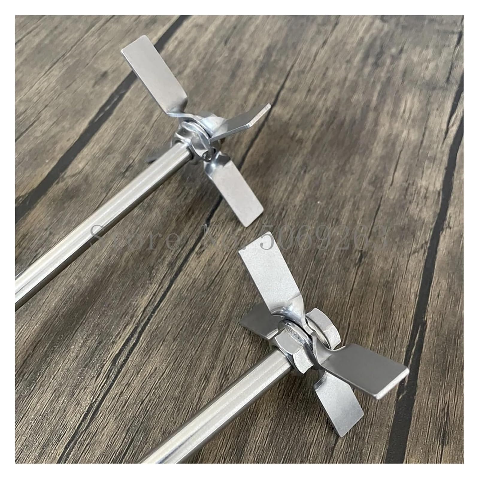 Mescolare Il Bastone, Lama di agitazione con Asta 304 SS Agitatore Quattro Lame Confezione(70x8x350mm)