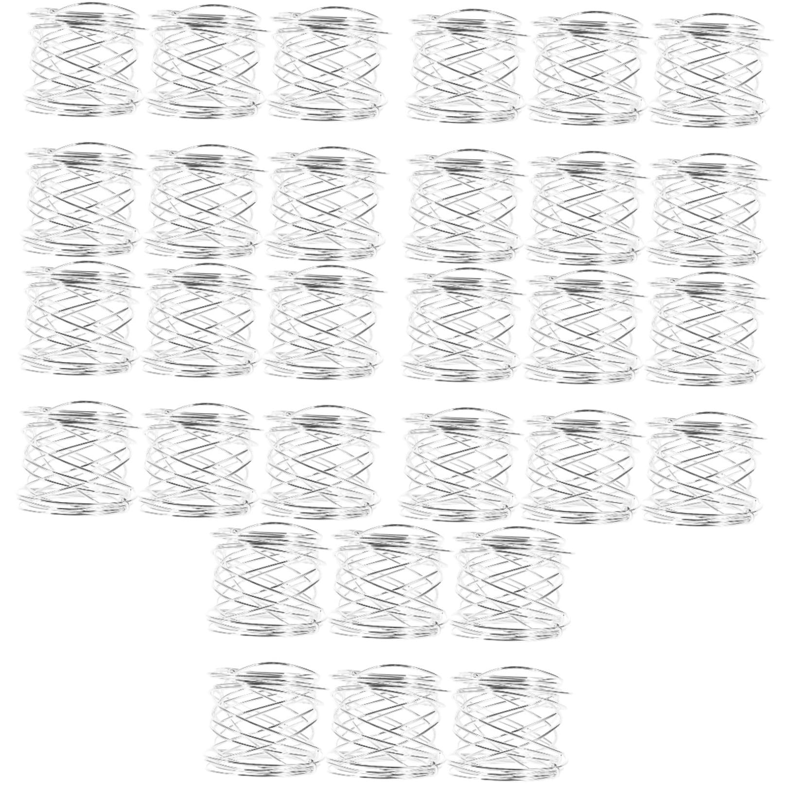 Ciieeo 5 Set Portatovaglioli Metallo Per Decorazioni Da Tavolo Matrimonio E Feste Eleganti Per Speciali E Formali 6 Pezzi*5