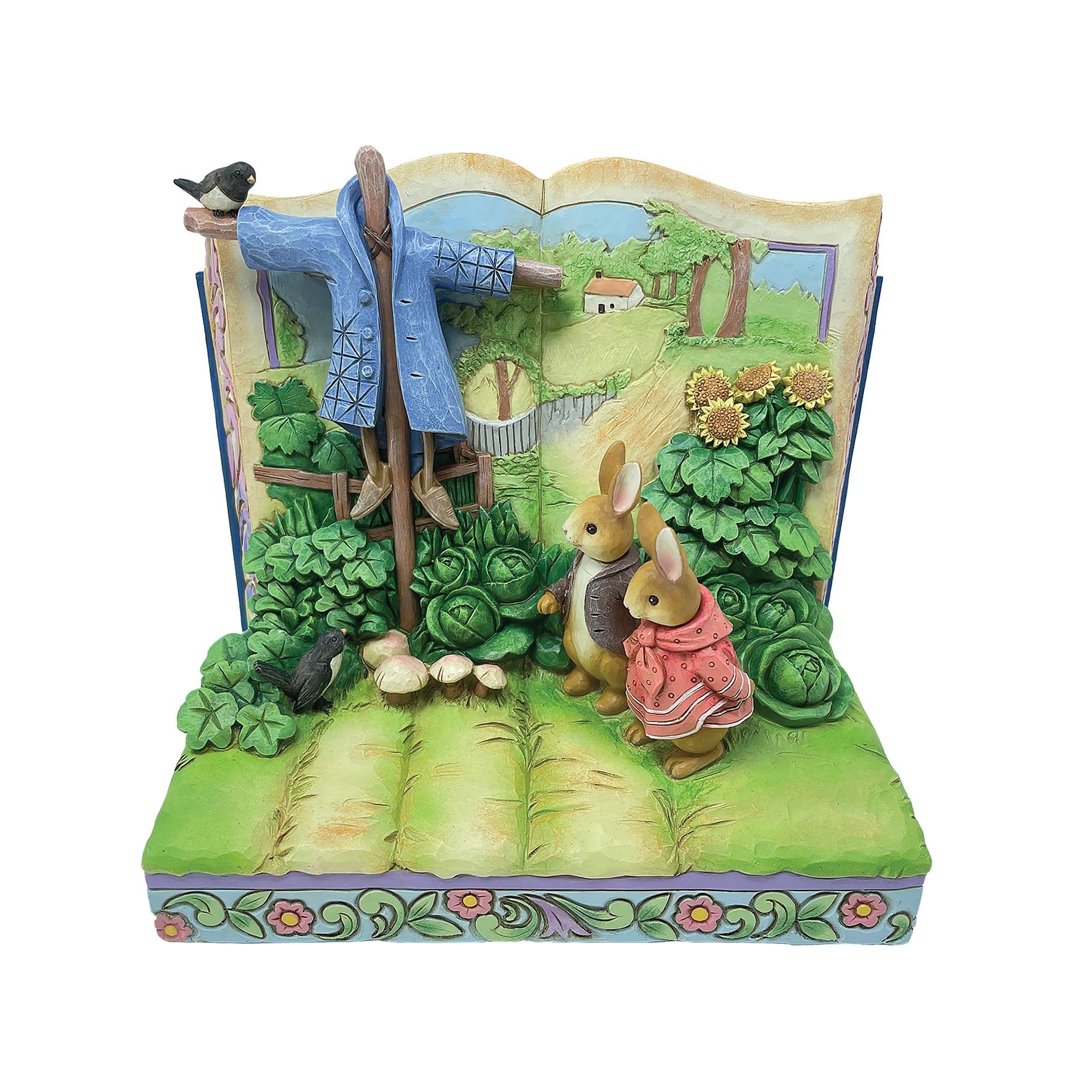 Enesco Jim Shore Bpjs Peter/benjamin Storybook Figurine, Light Beige