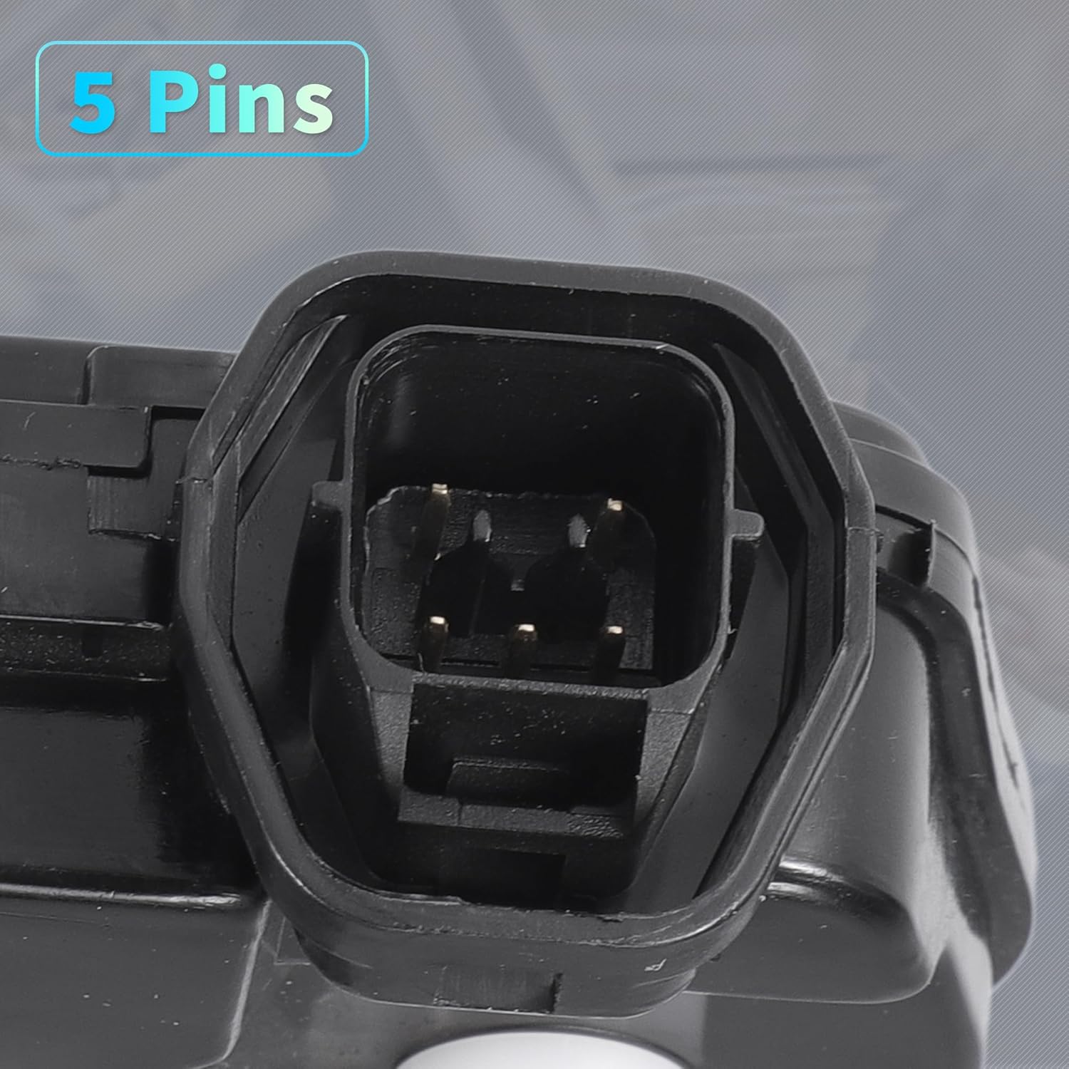 X AUTOHAUX Replacement Front Rear Left Right Side Power Door Lock Actuator Motor for Kia Rio 2006-2011 For Hyundai Accent 2007-2011 Door Latch Actuator Assembly No.957351G020 Black 2 Pair