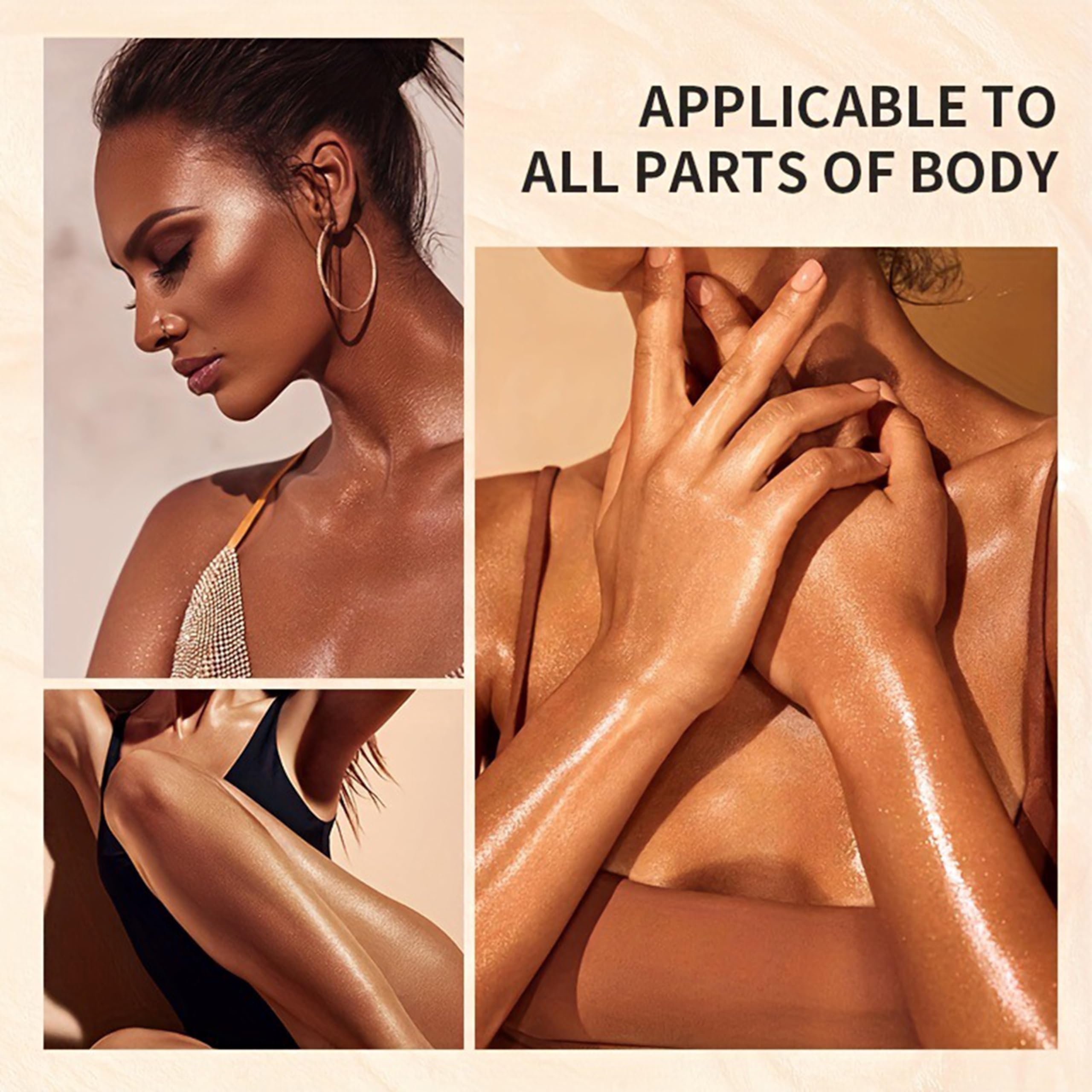 Glow Body Glitter Impermeabile Brillantini Brillantini Glitter Spray Per Viso Capelli E Corpo, Nebbia Ultra Fine Copertura Uniforme, Festival Brillante Trucco Brillante